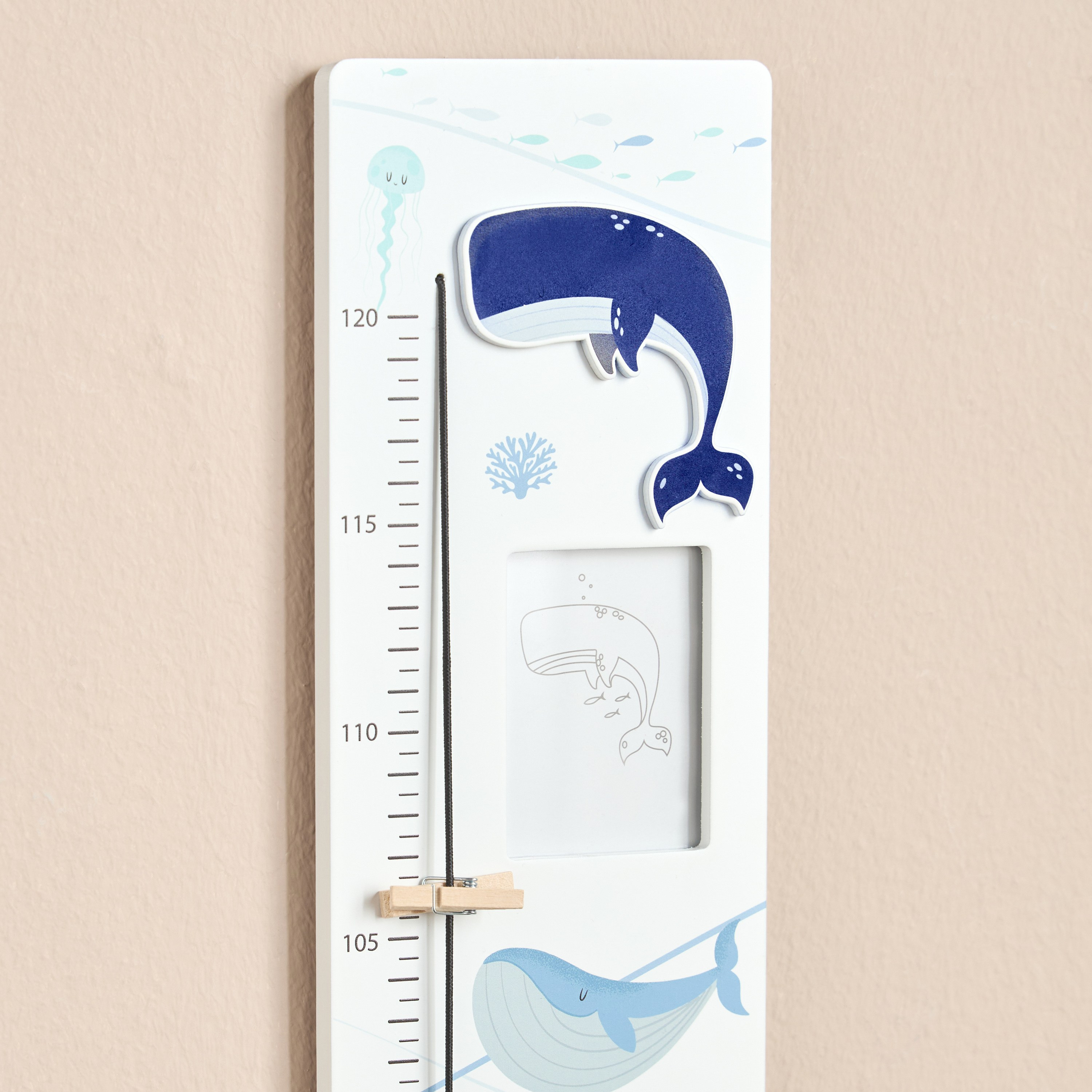 مقياس طول أوشن وايلي لوف - 12x57x1سم-baby-nursery-roomdecor-image-2
