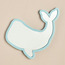 Ocean Whaley Love u Wall Mirror - 33x33 cm-babyandkids-nursery-decor-image-2