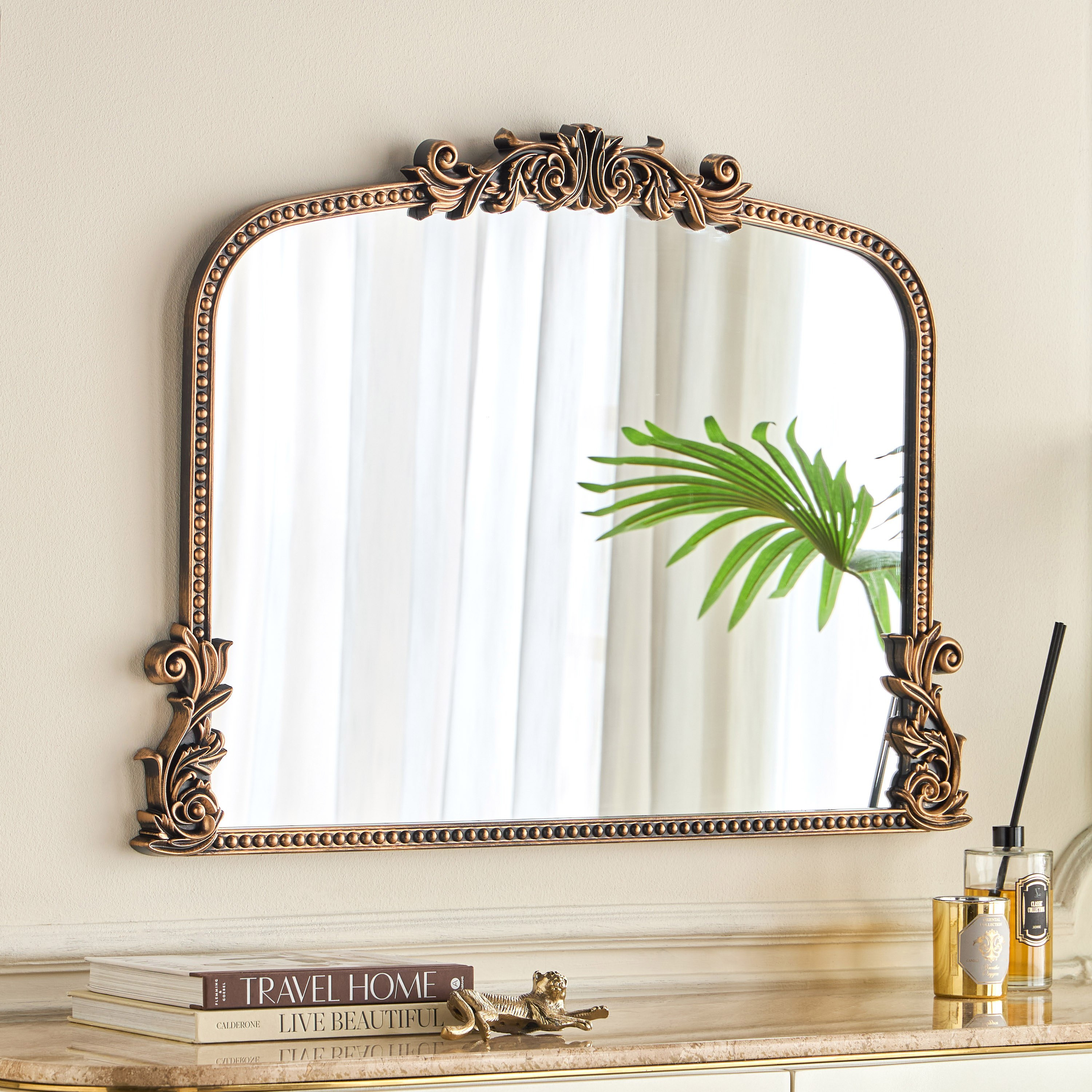 مرآة حائط - كالهان - 92x67 سم-household-walldecorandmirrors-mirrors-wallmirrors-image-1