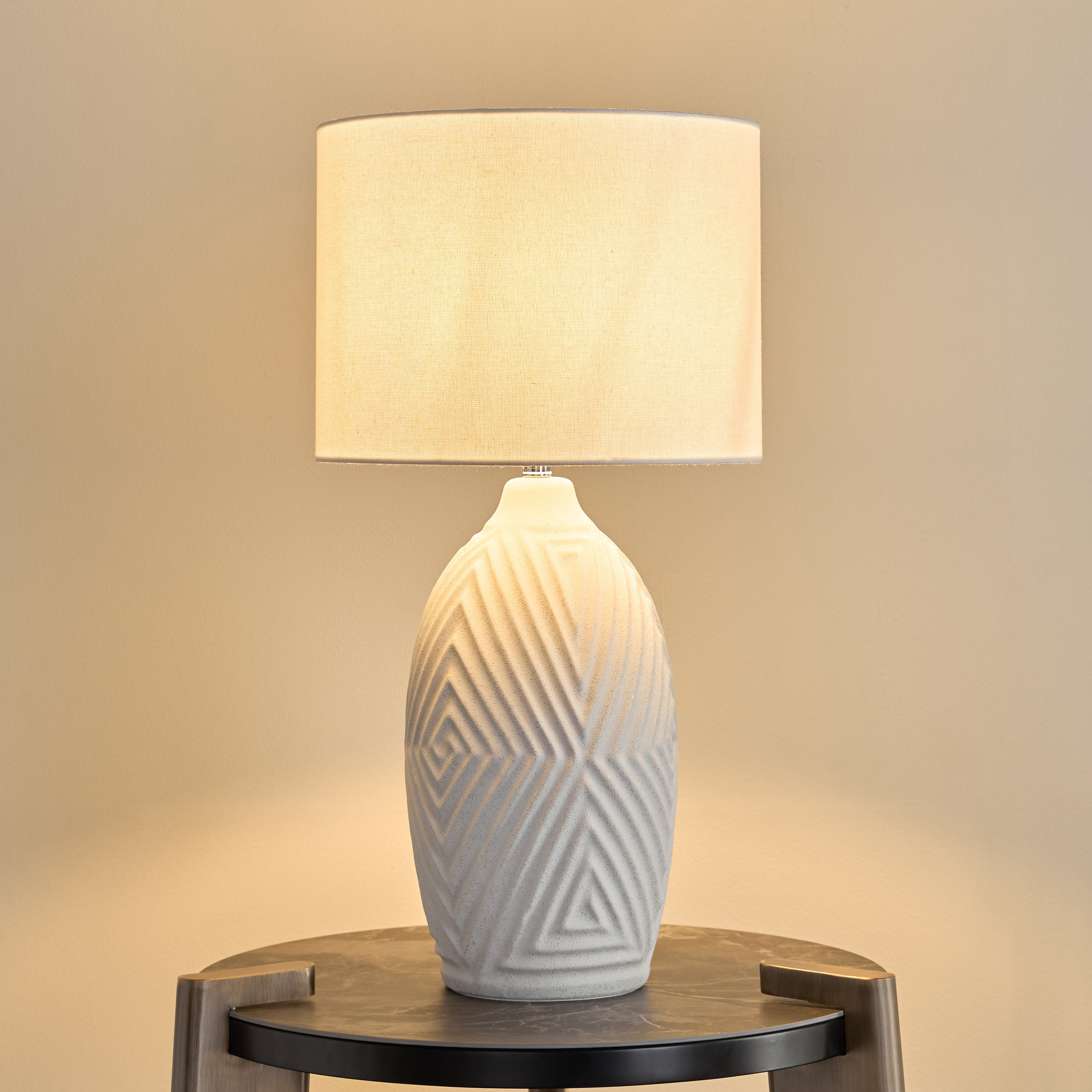 Donna Ceramic Table Lamp - 62 cm-household-lighting-tableanddesklamps-image-2