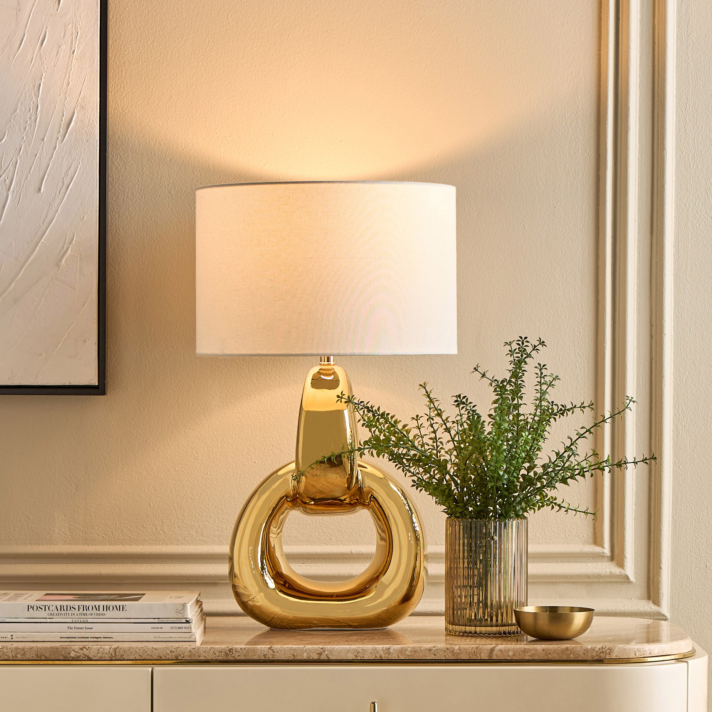 Reese Ceramic Table Lamp - 59 cm-household-lighting-tableanddesklamps-image-5