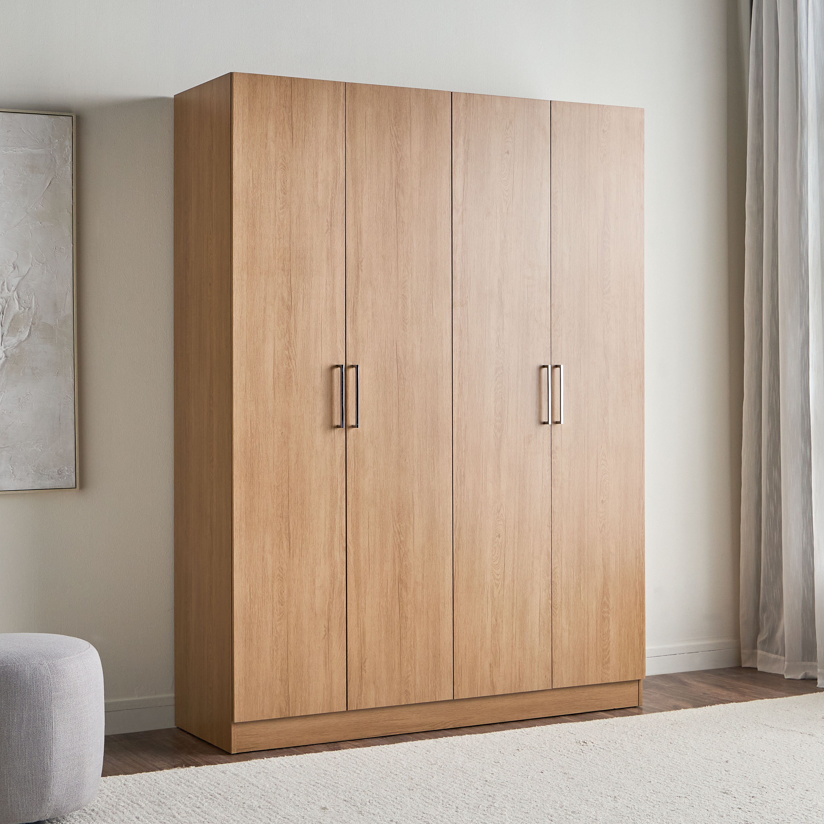 Otis 4-Door Wardrobe-furniture-bedroom-wardrobes-image-1