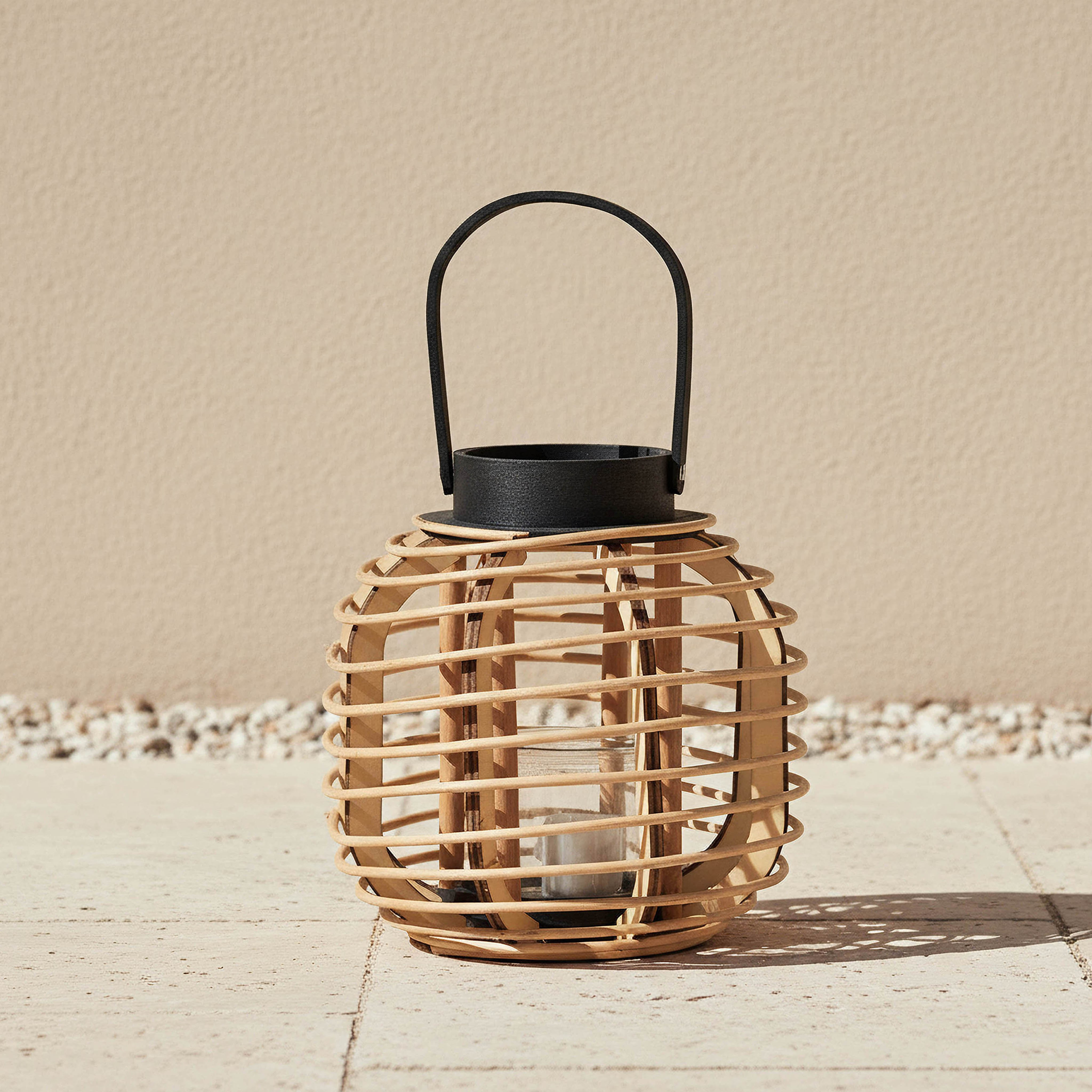 Shop Brook Rattan Lantern - 23 cm | Homecentre UAE