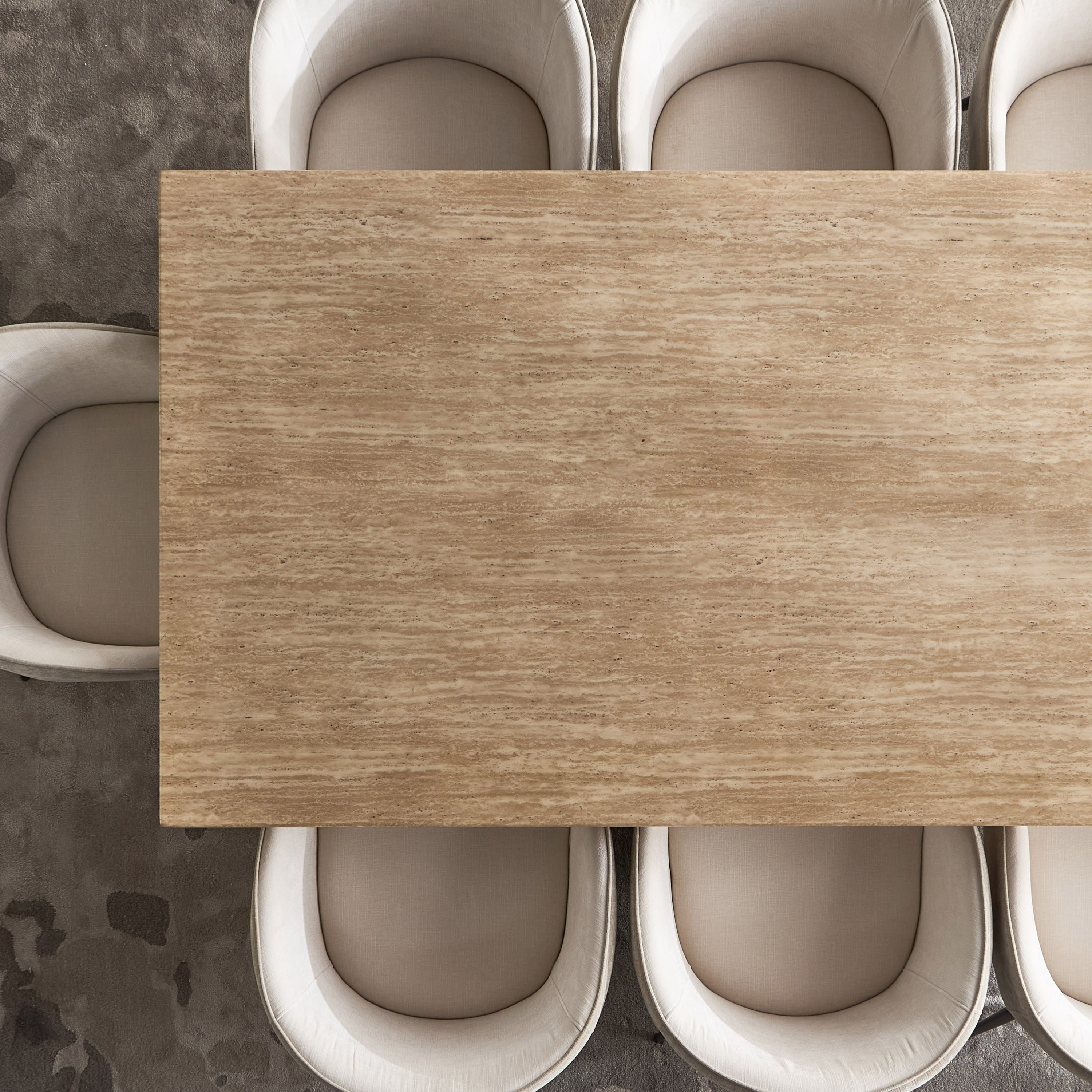 طاولة سفرة 8 مقاعد بسطح رخامي - بافيا-furniture-diningroom-diningtables-image-3
