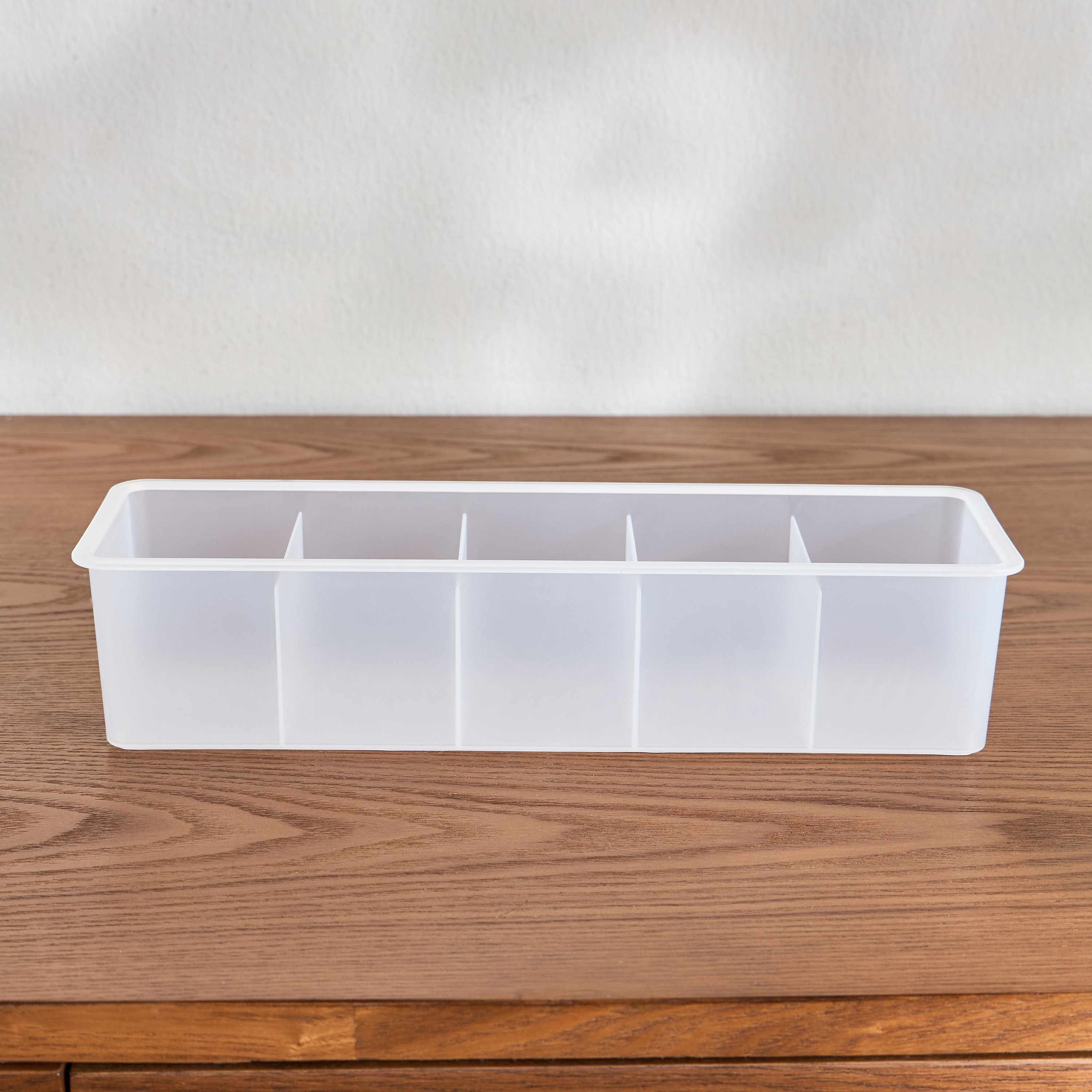 Elsa 5-Compartment Storage Box - 31x9x7 cm-household-storage-storagesolutions-drawerorganizing-image-1