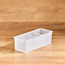 Elsa Frosted 4-Compartment Storage Box - 23x10x7 cm-household-storage-storagesolutions-drawerorganizing-image-1