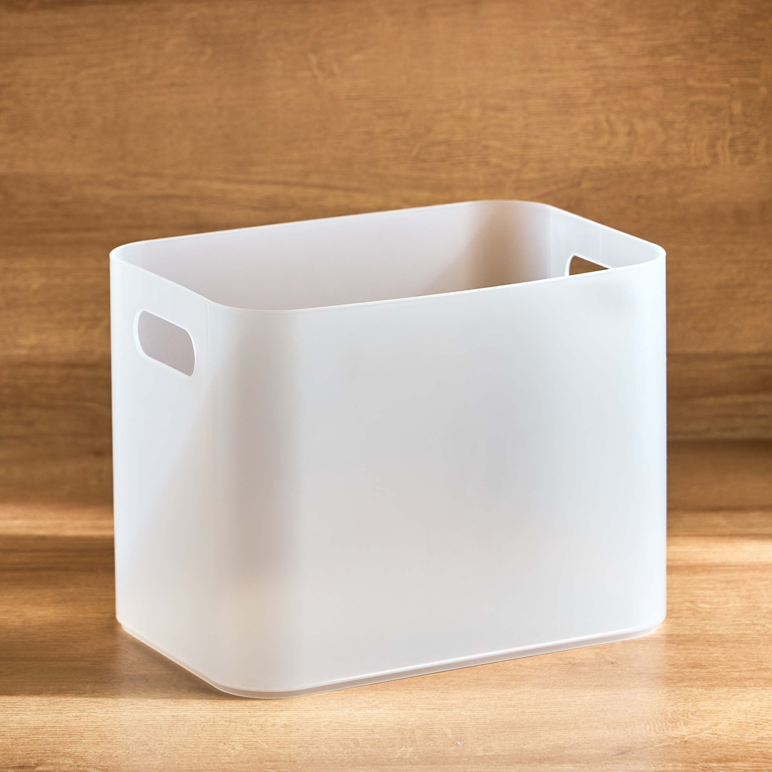 Elsa Frosted Storage Basket - 22x15x17 cm-household-storage-storagesolutions-storageboxesandbaskets-image-1