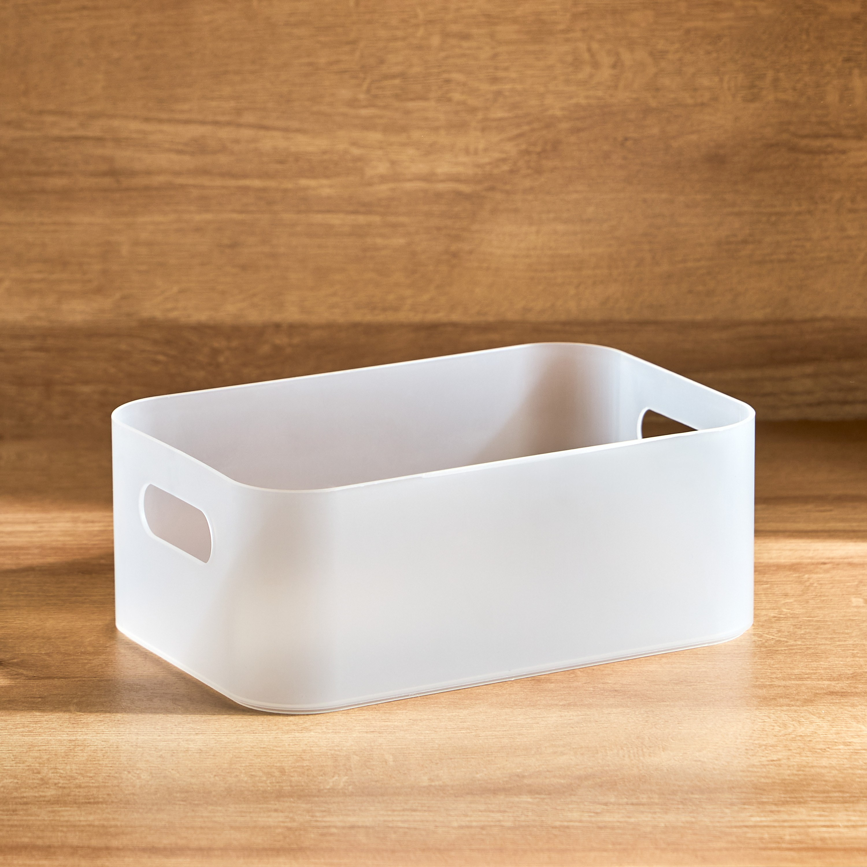 Elsa Frosted Storage Basket - 22x15x9 cm