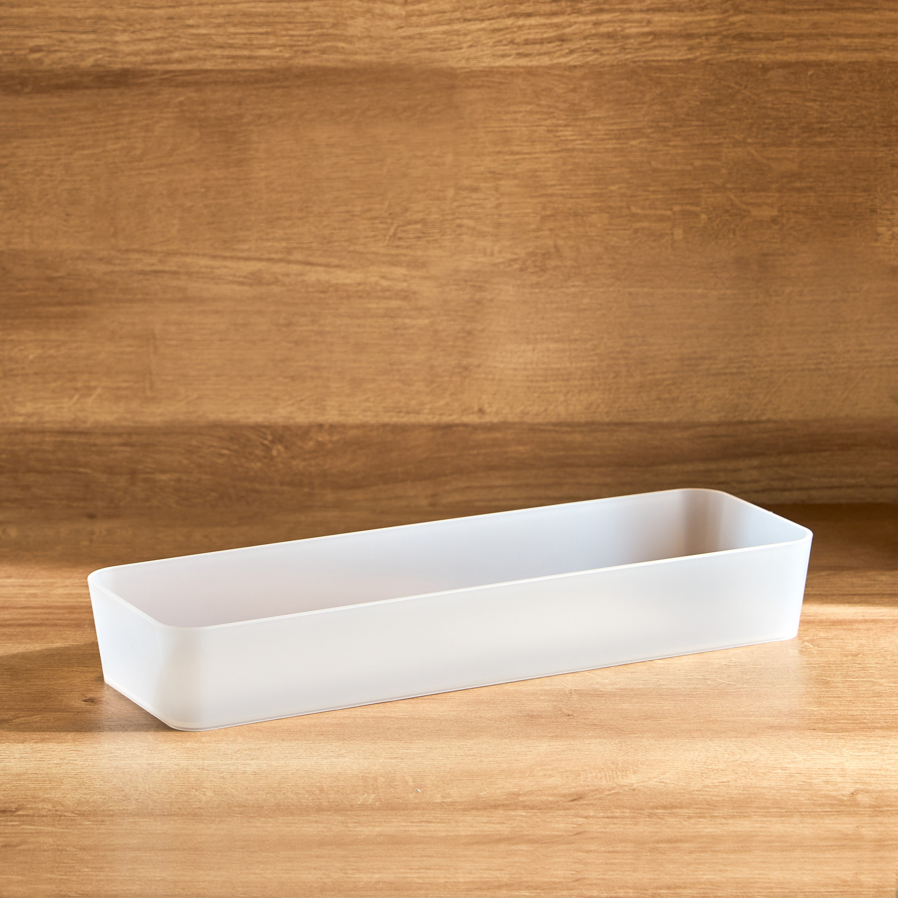 Elsa Frosted Storage Tray - 34x12x5 cm