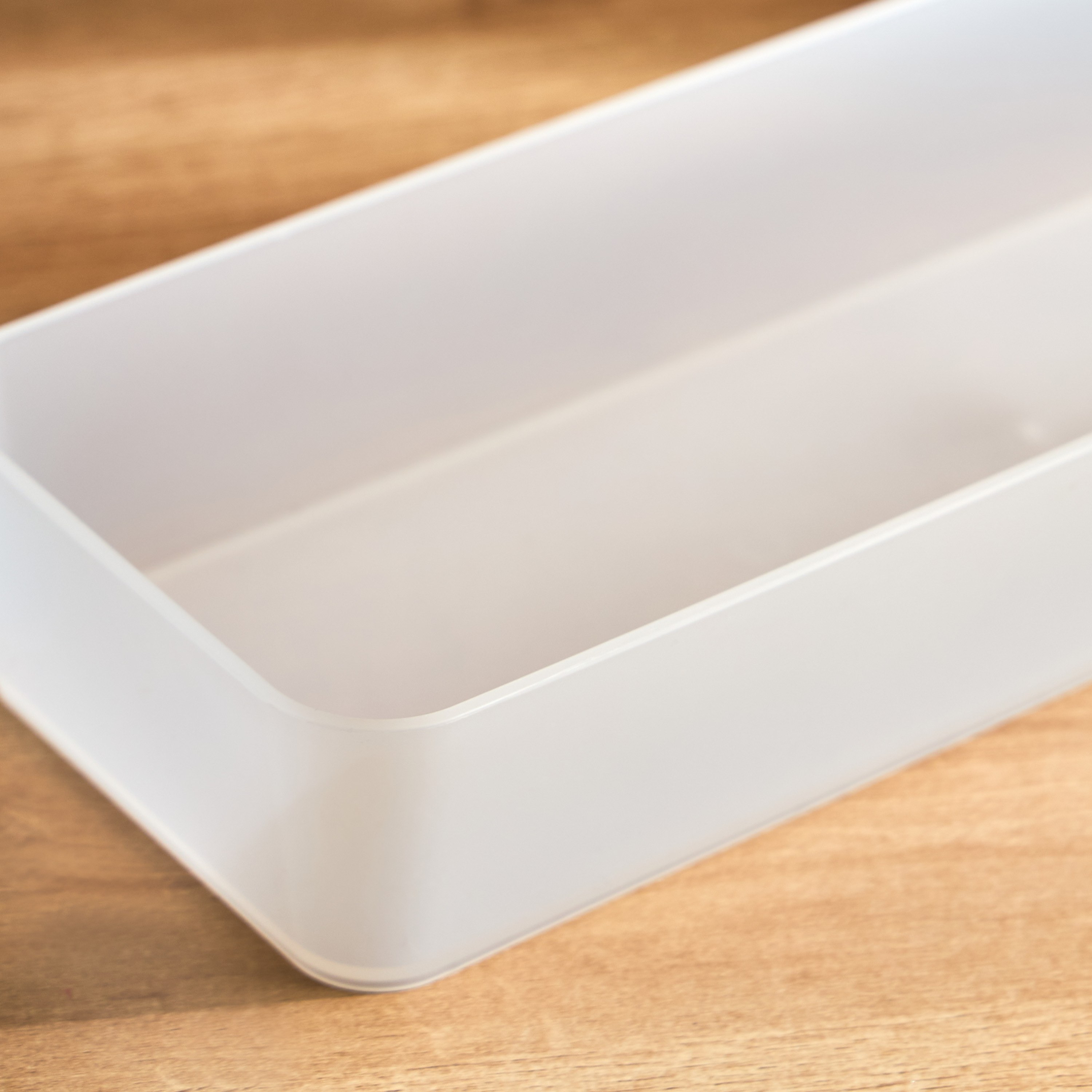Elsa Frosted Storage Tray - 34x12x5 cm-household-storage-storagesolutions-storageboxesandbaskets-image-2
