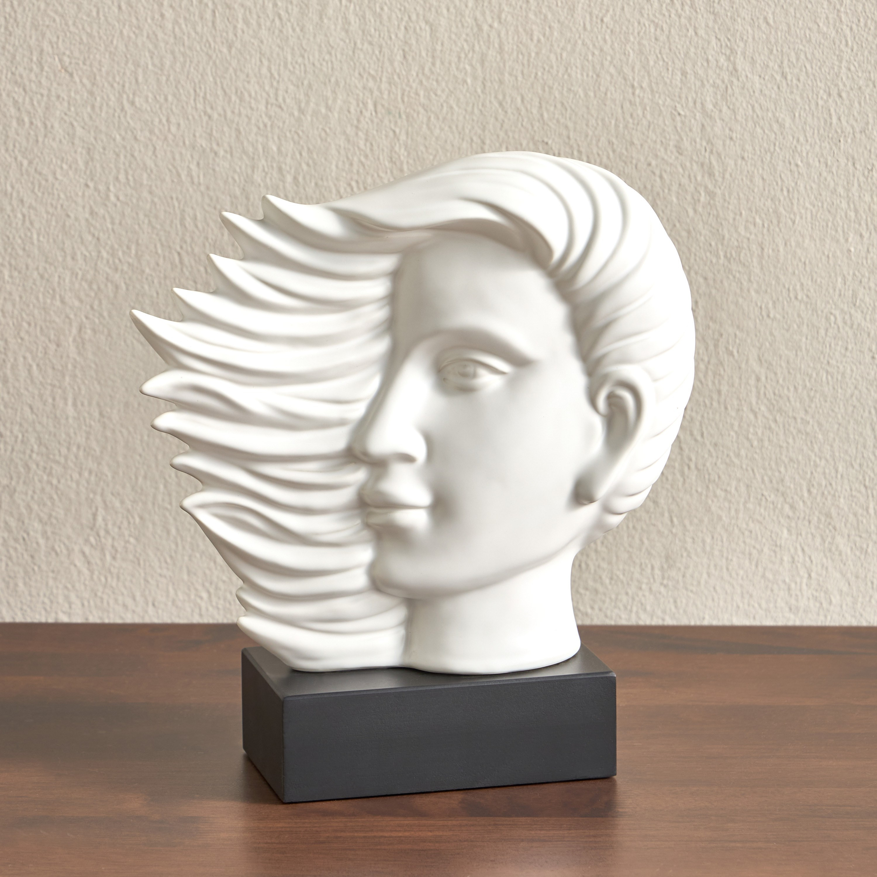 زينة ديكور وجه سيدة متأرجح بشعر-household-decor-decorativeobjectsandsculptures-image-1