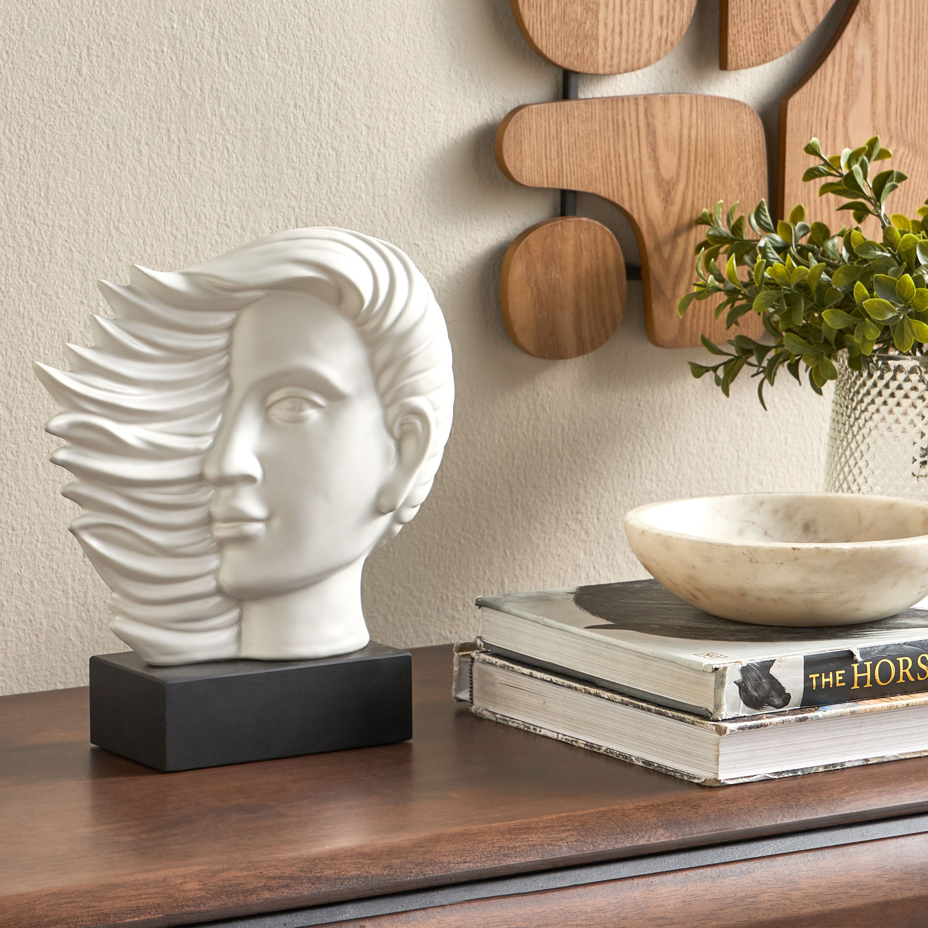 Lady Hair Sway Face Decorative Accent-household-decor-decorativeobjectsandsculptures-image-3