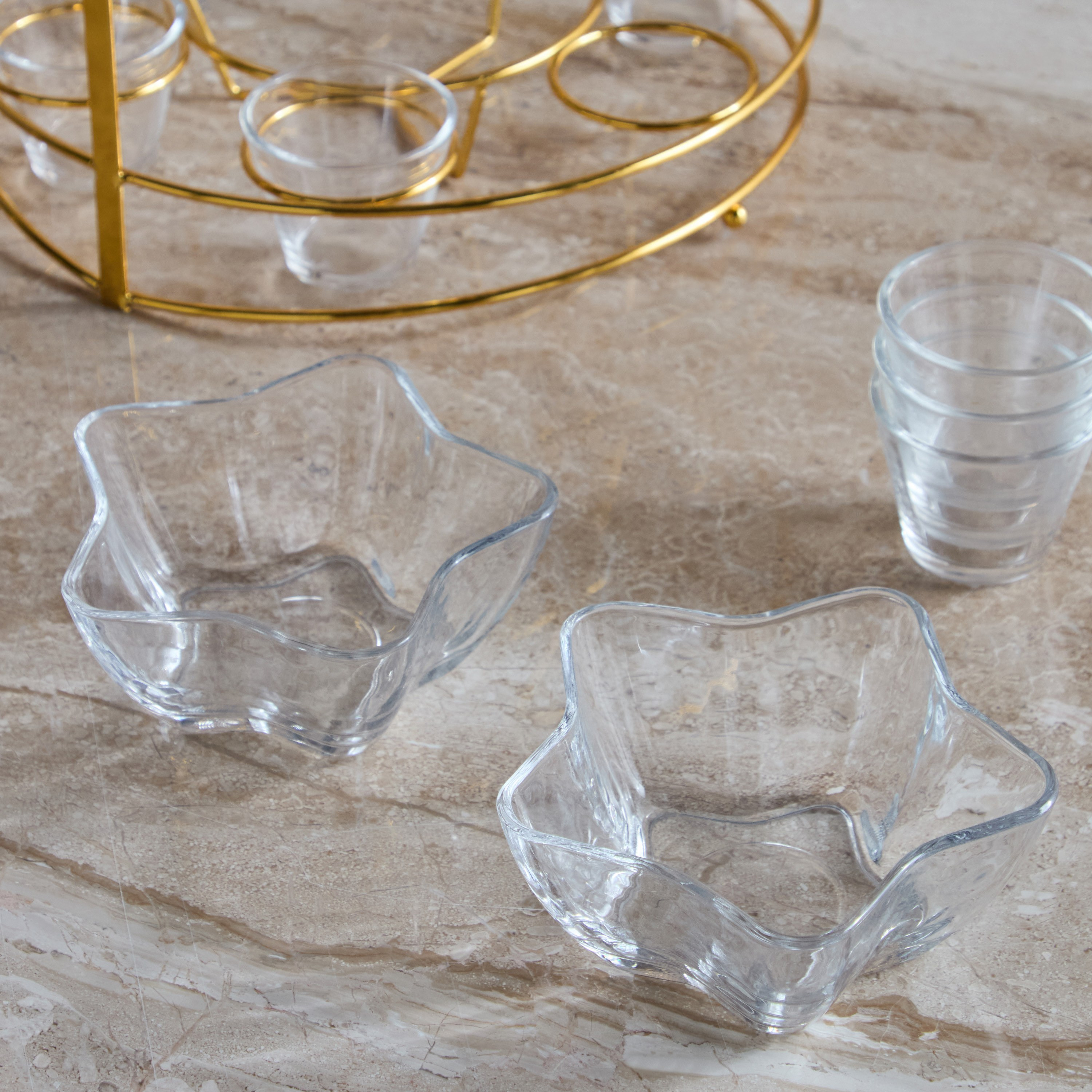 Baris 13-Piece Glass Kahwa Set - 80 ml, Serves 12-household-dining-teaandcoffee-teaandcoffeesets-image-2