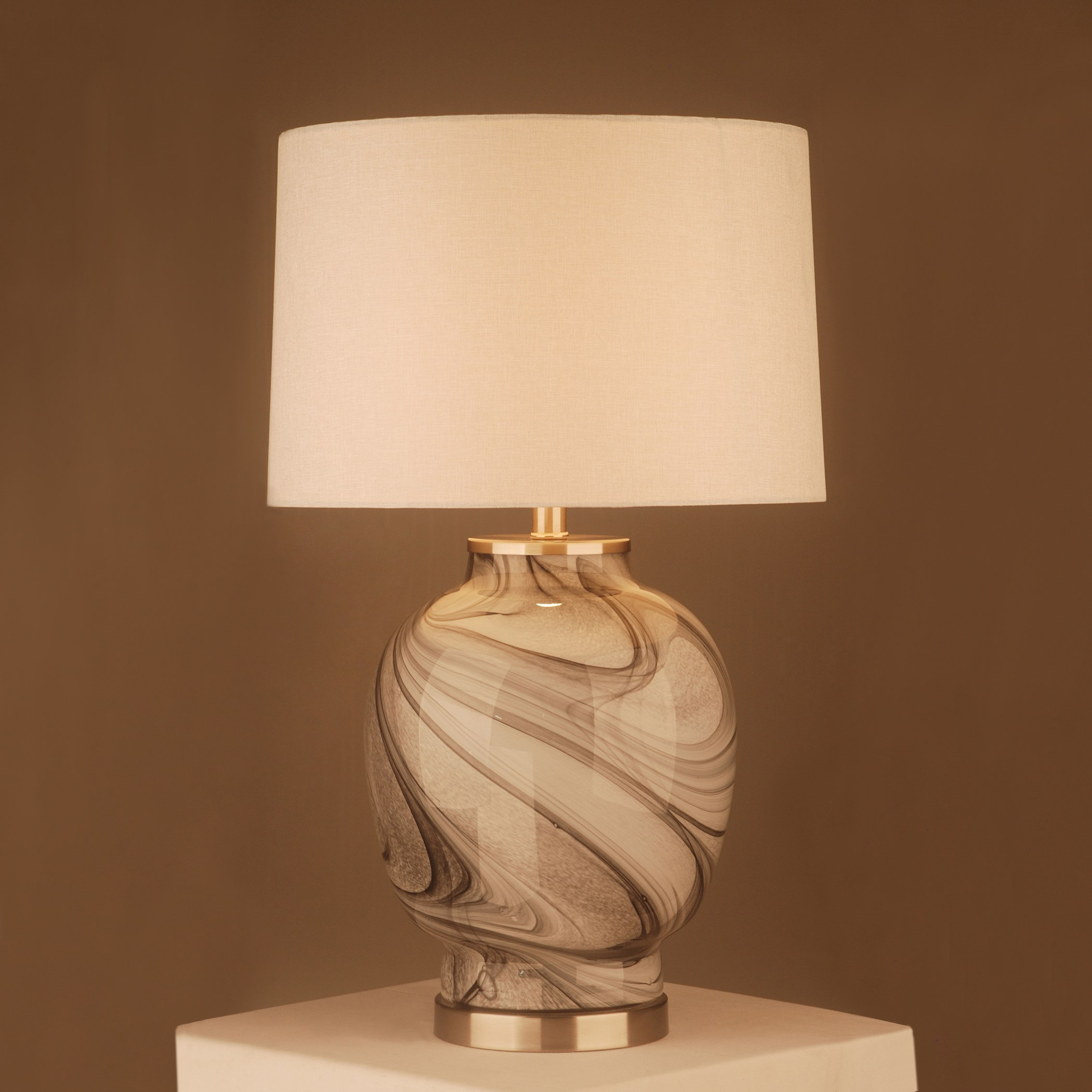 مصباح طاولة زجاج - زوري- 68 سم-household-lighting-tableanddesklamps-image-2