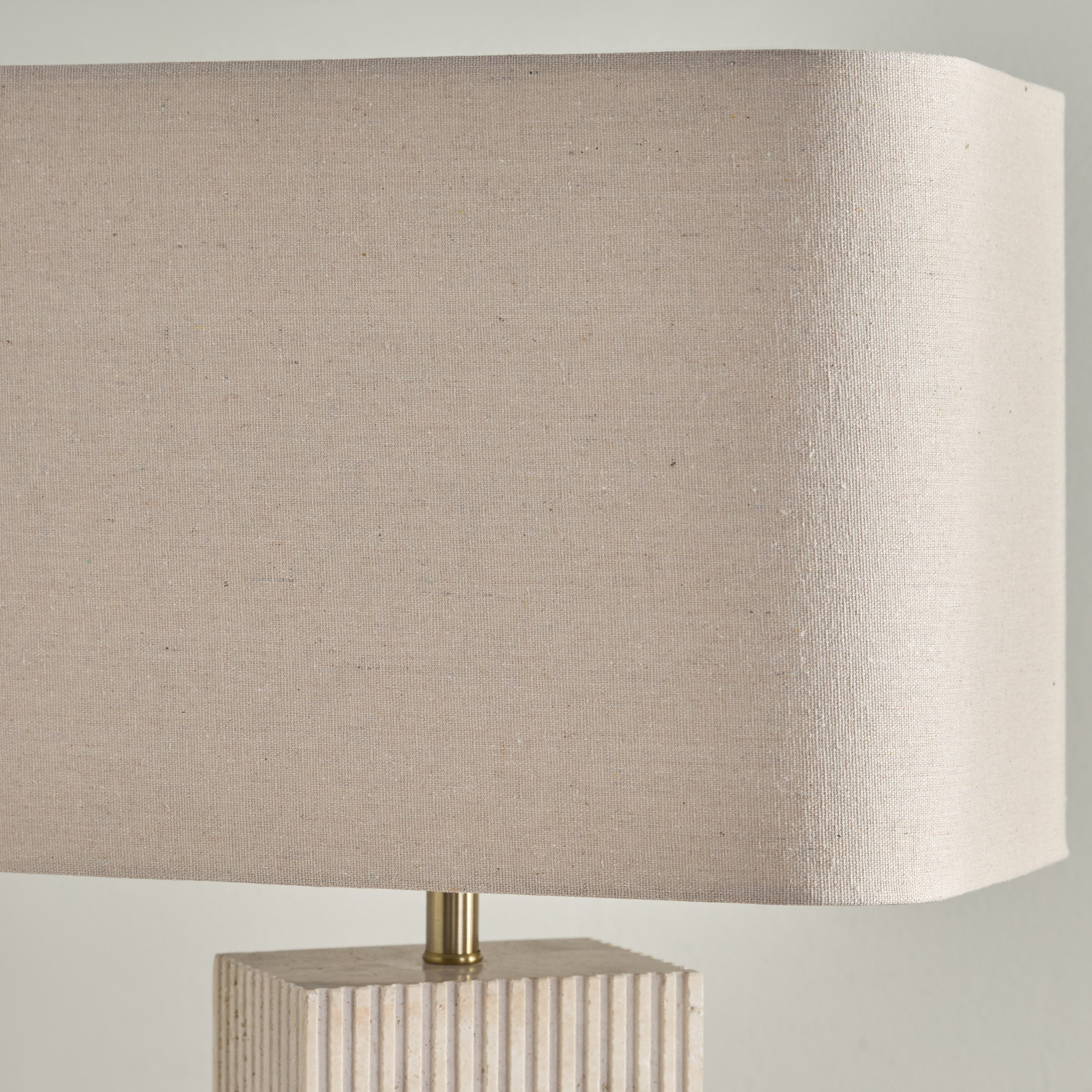 Zinnia Travertine Table Lamp - 64 cm-household-lighting-tableanddesklamps-image-3