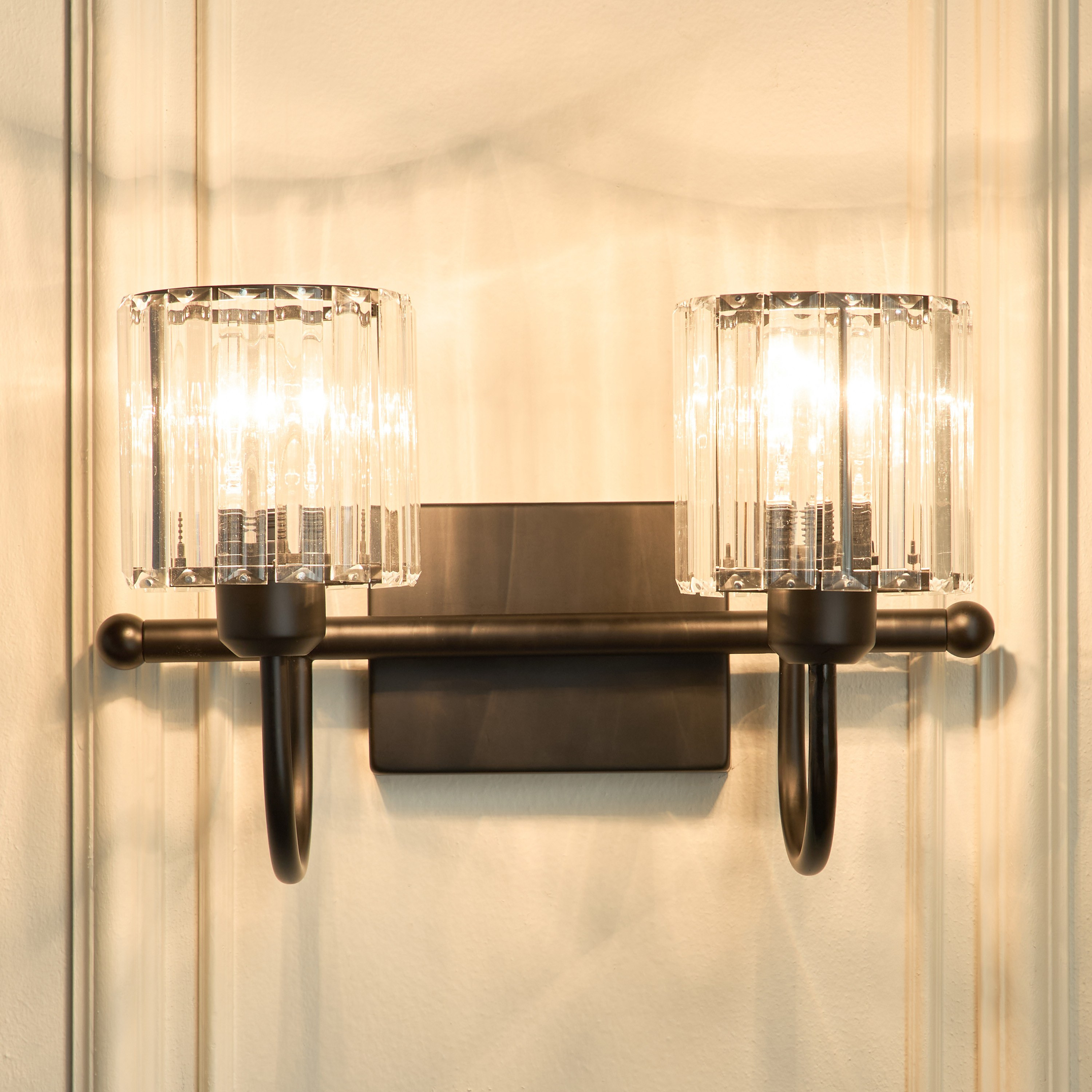 Kira 2-Lights Crystal Wall Lamp-household-lighting-walllamps-image-2