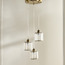 مصباح كريستال متدلي 3 لمبات - كيرا-household-lighting-ceilinglamps-clusters-image-4