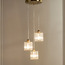 مصباح كريستال متدلي 3 لمبات - كيرا-household-lighting-ceilinglamps-clusters-image-3