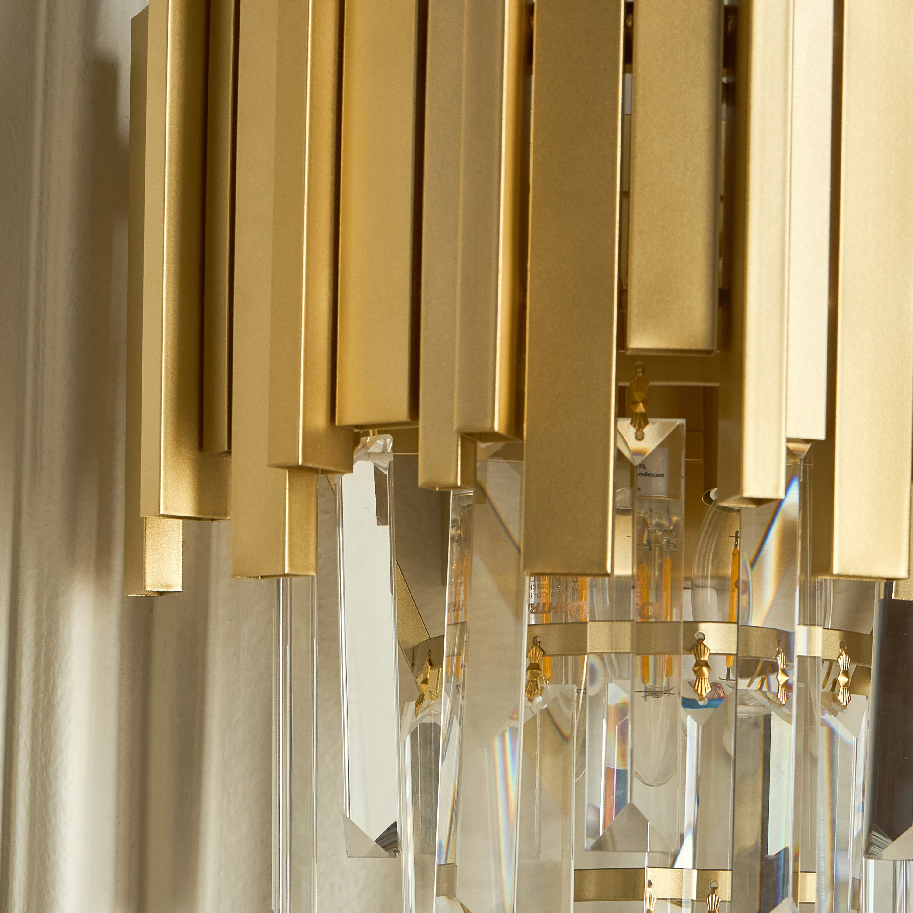 Rosa 2-Lights Glass Wall Lamp-household-lighting-walllamps-image-3