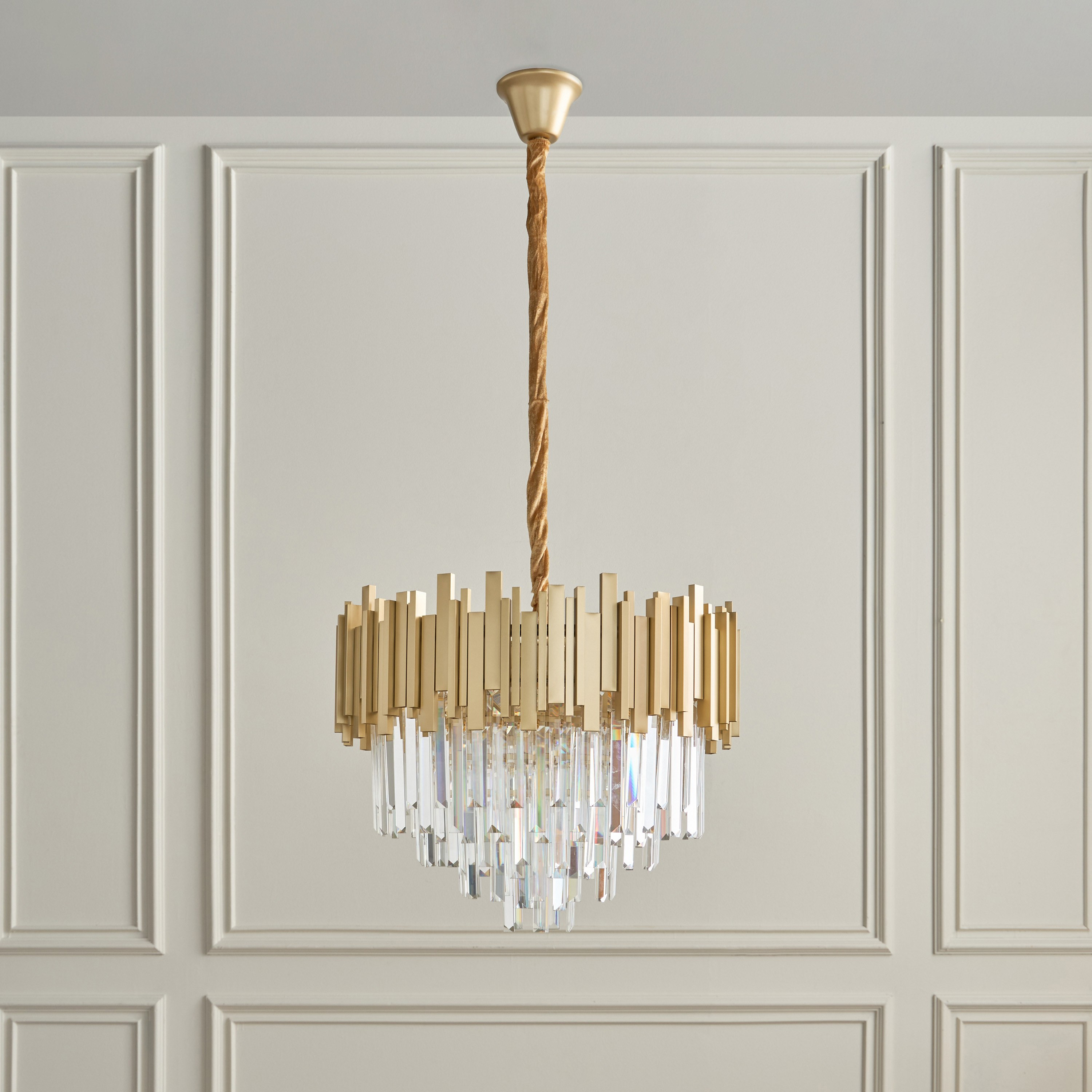 ثريا زجاج 8 مصابيح - روزا-household-lighting-ceilinglamps-chandeliers-image-1