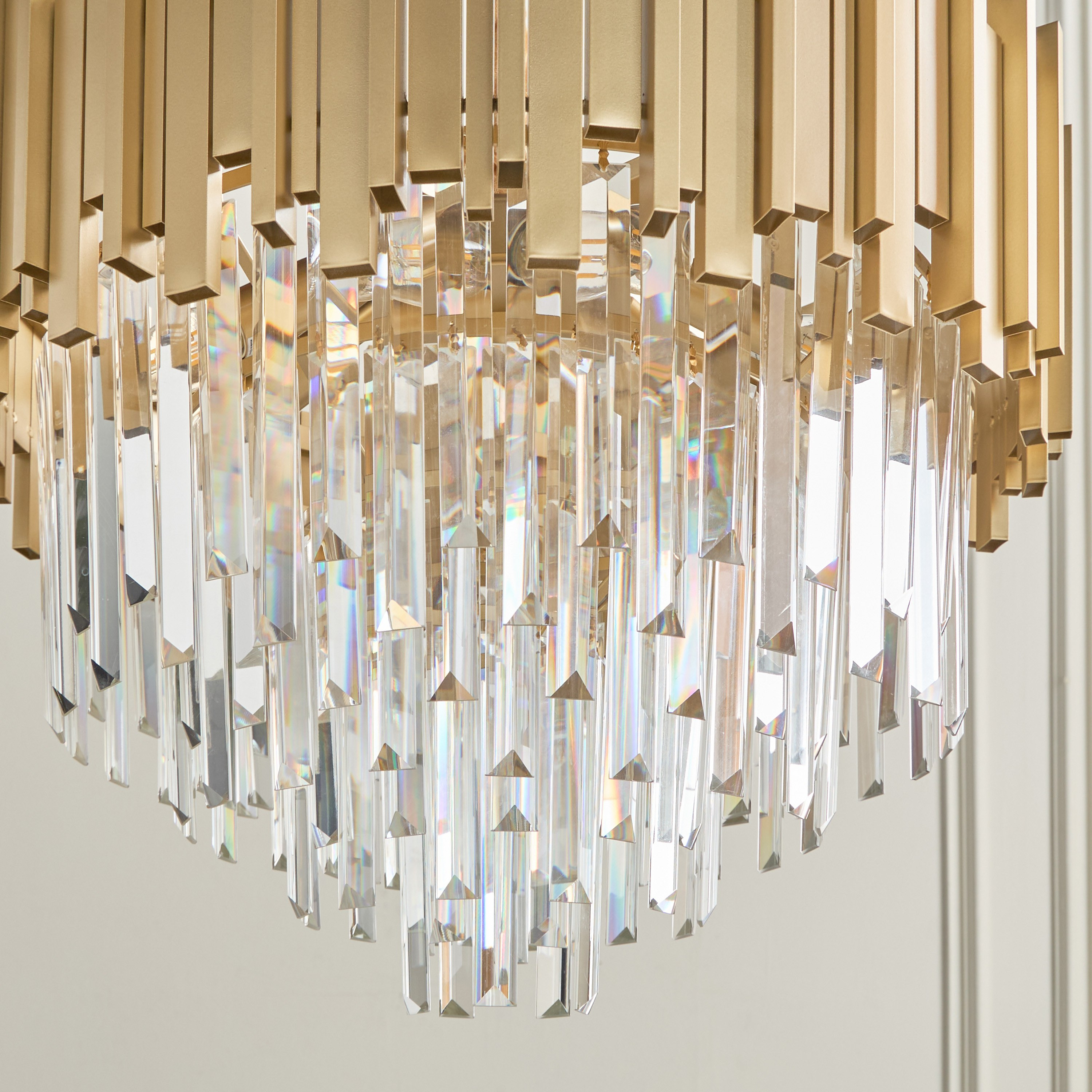 Rosa 8-Lights Glass Chandelier-household-lighting-ceilinglamps-chandeliers-image-3