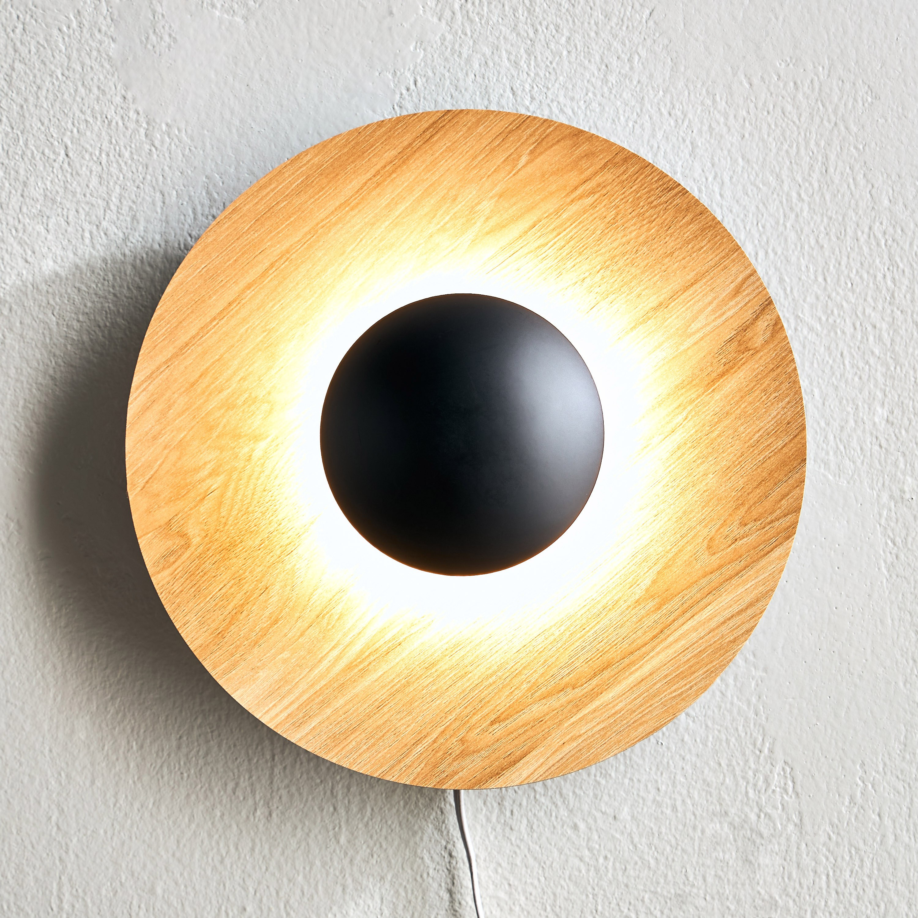 Scarlette Wooden LED Wall Lamp-household-lighting-walllamps-image-2