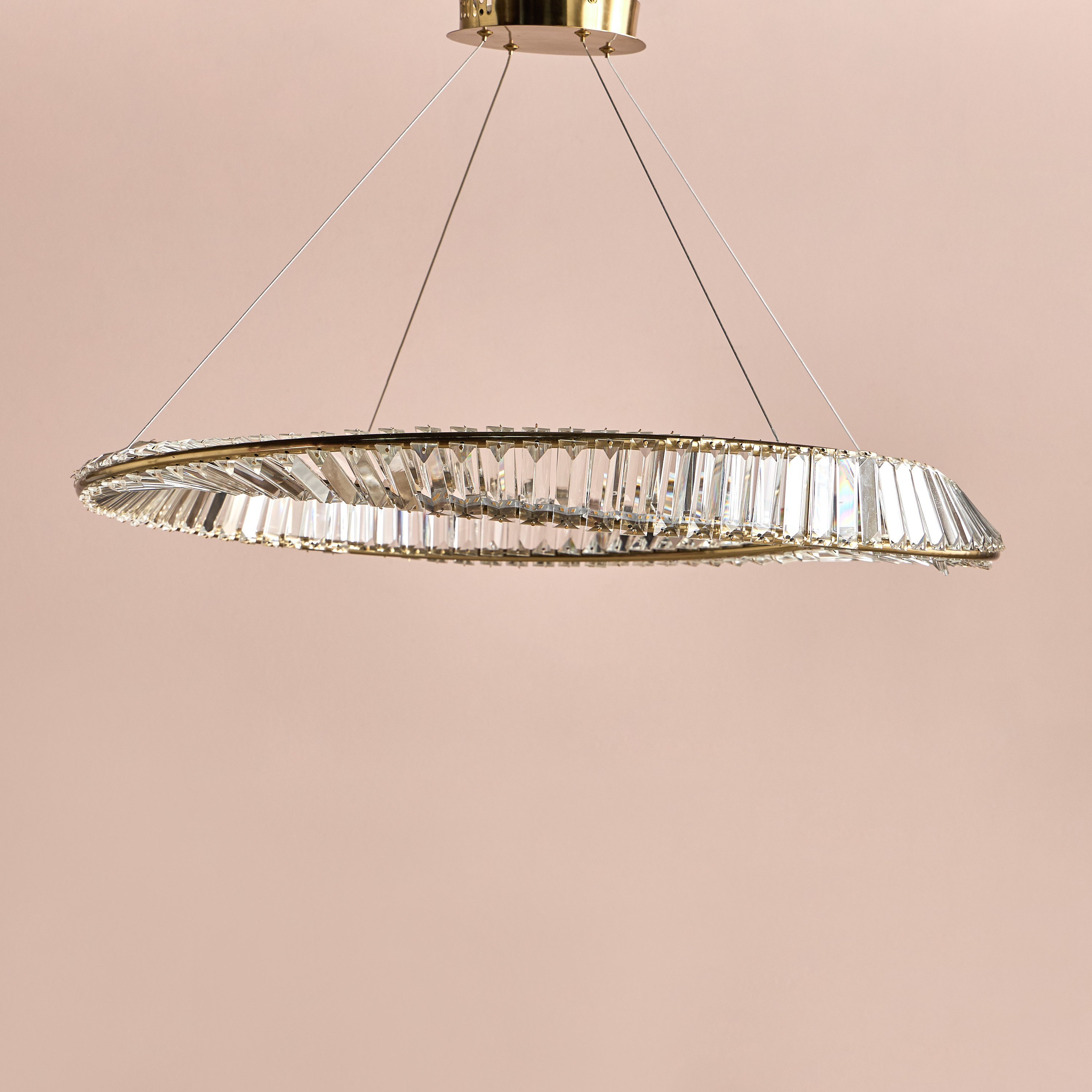 Camilas Glass LED Chandelier