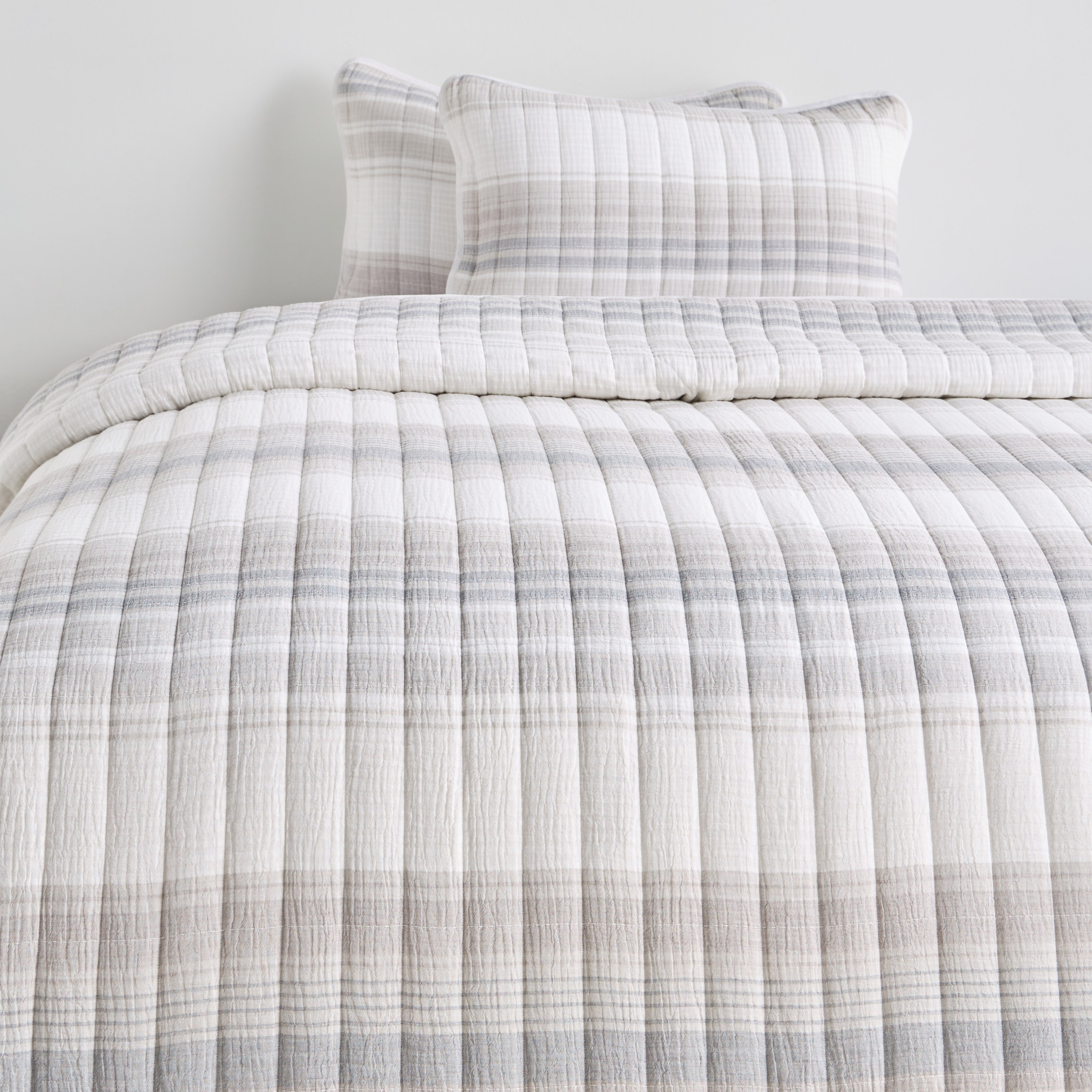 Trillium Cotton Jacquard 3-Piece King Bedspread Set - 260x240 cm-household-bedding-comfortersandbedspreads-bedspreads-image-2