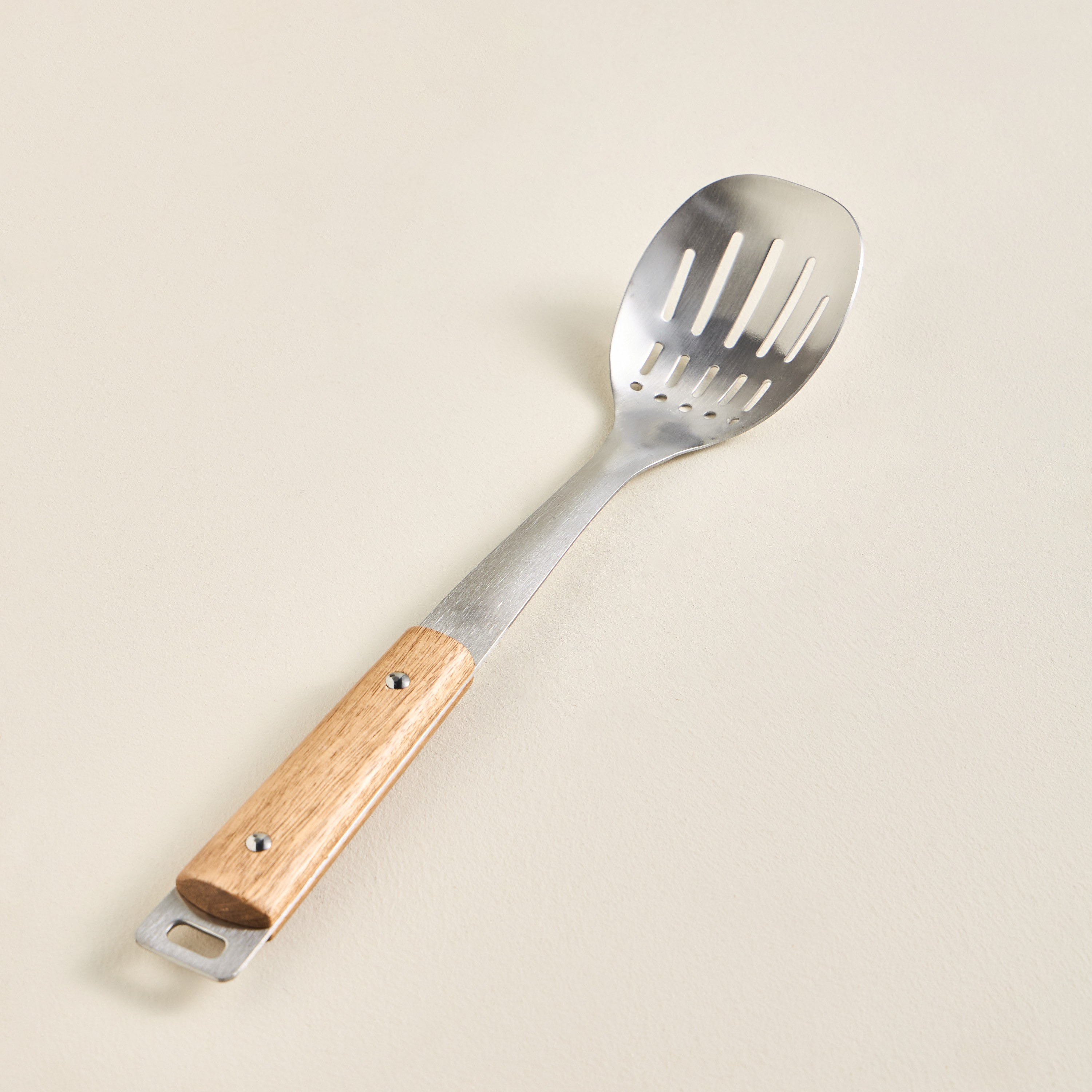 Naturelle Stainless Steel Slotted Spoon-household-kitchen-kitchentoolsandutensils-cookingutensils-image-1