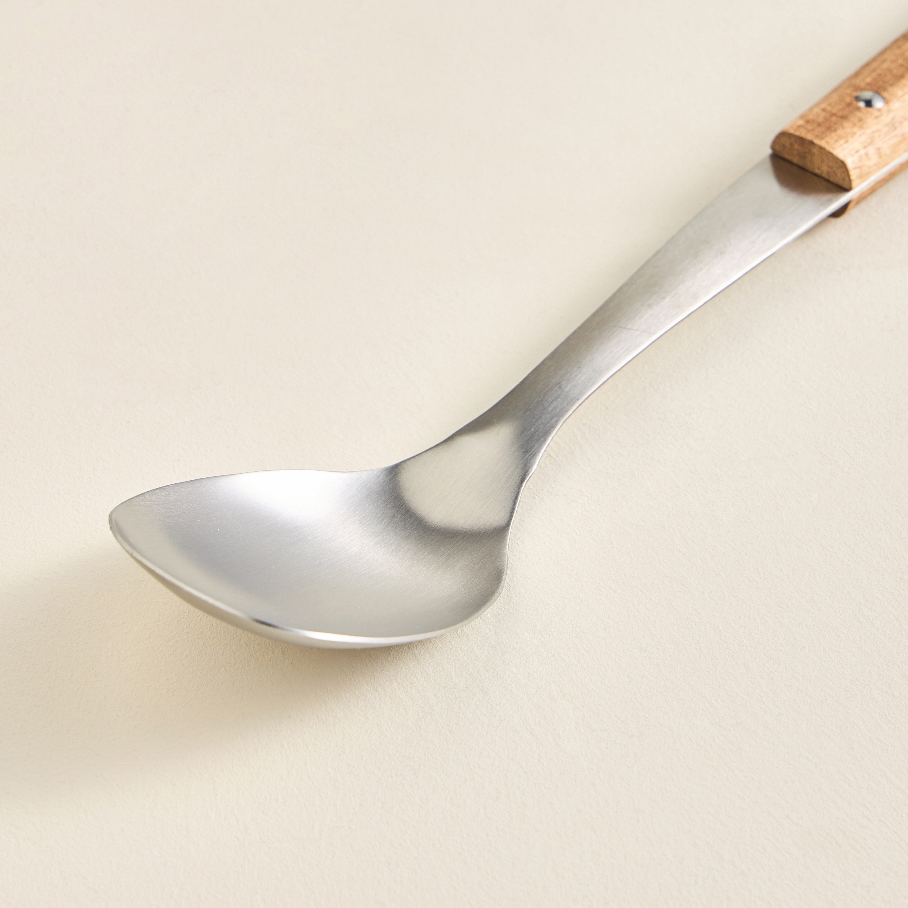 Naturelle Stainless Steel Serving Spoon-household-kitchen-kitchentoolsandutensils-foodservingtools-image-2