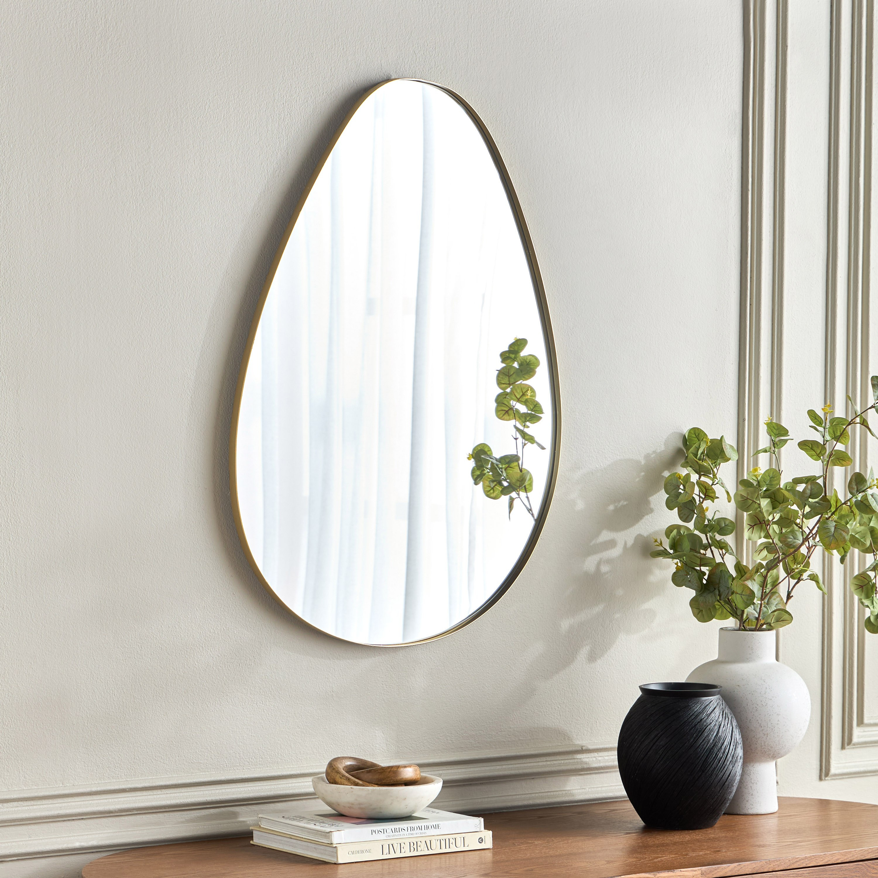 مرآة حائط - جالانتوس - 64x90  سم-household-walldecorandmirrors-mirrors-wallmirrors-image-1
