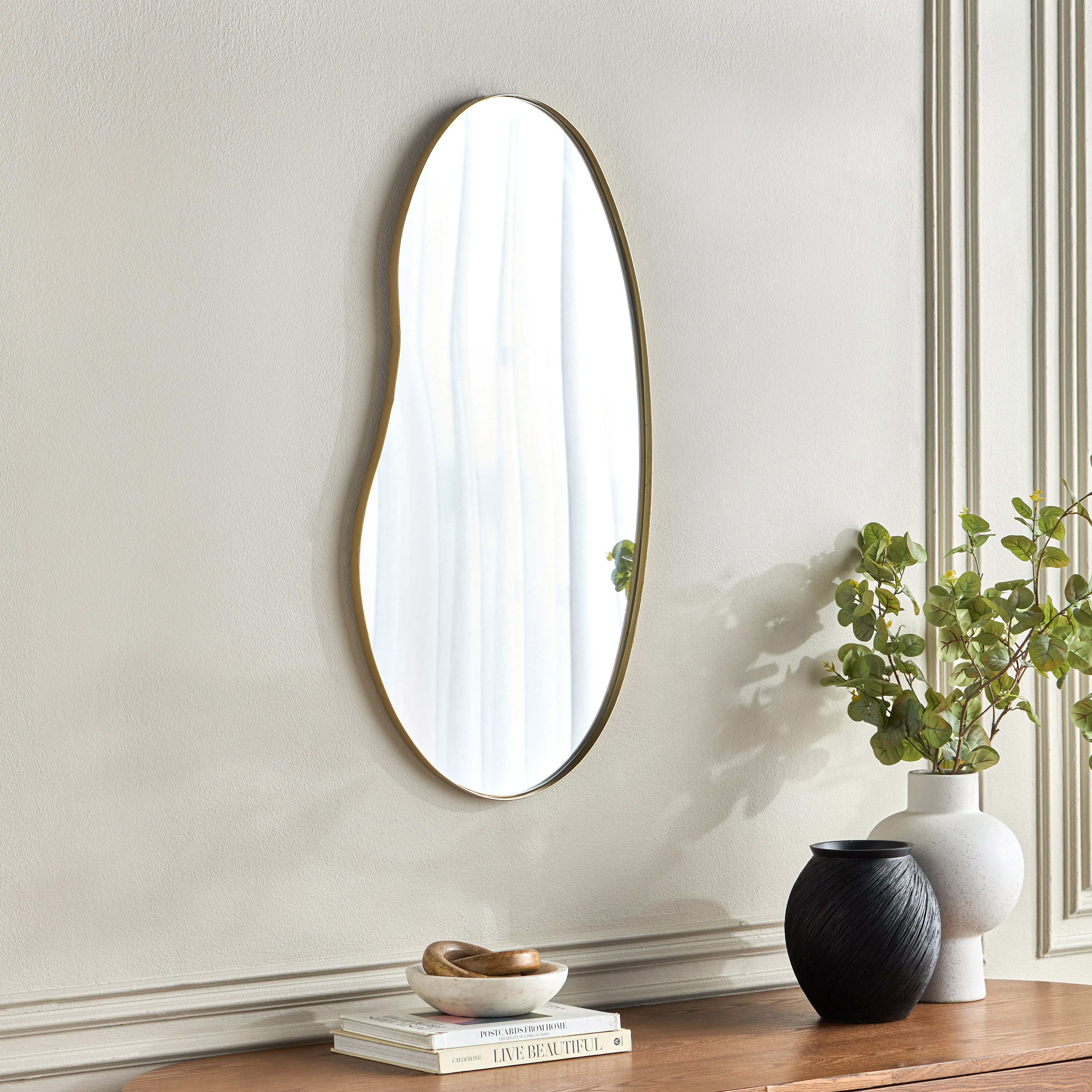 مرآة حائط - جالانتوس - 45x91  سم-household-walldecorandmirrors-mirrors-wallmirrors-image-1