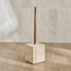 Travertine Marble Toilet Brush-household-bathandlaundry-bathaccessories-toiletbrushholders-image-1