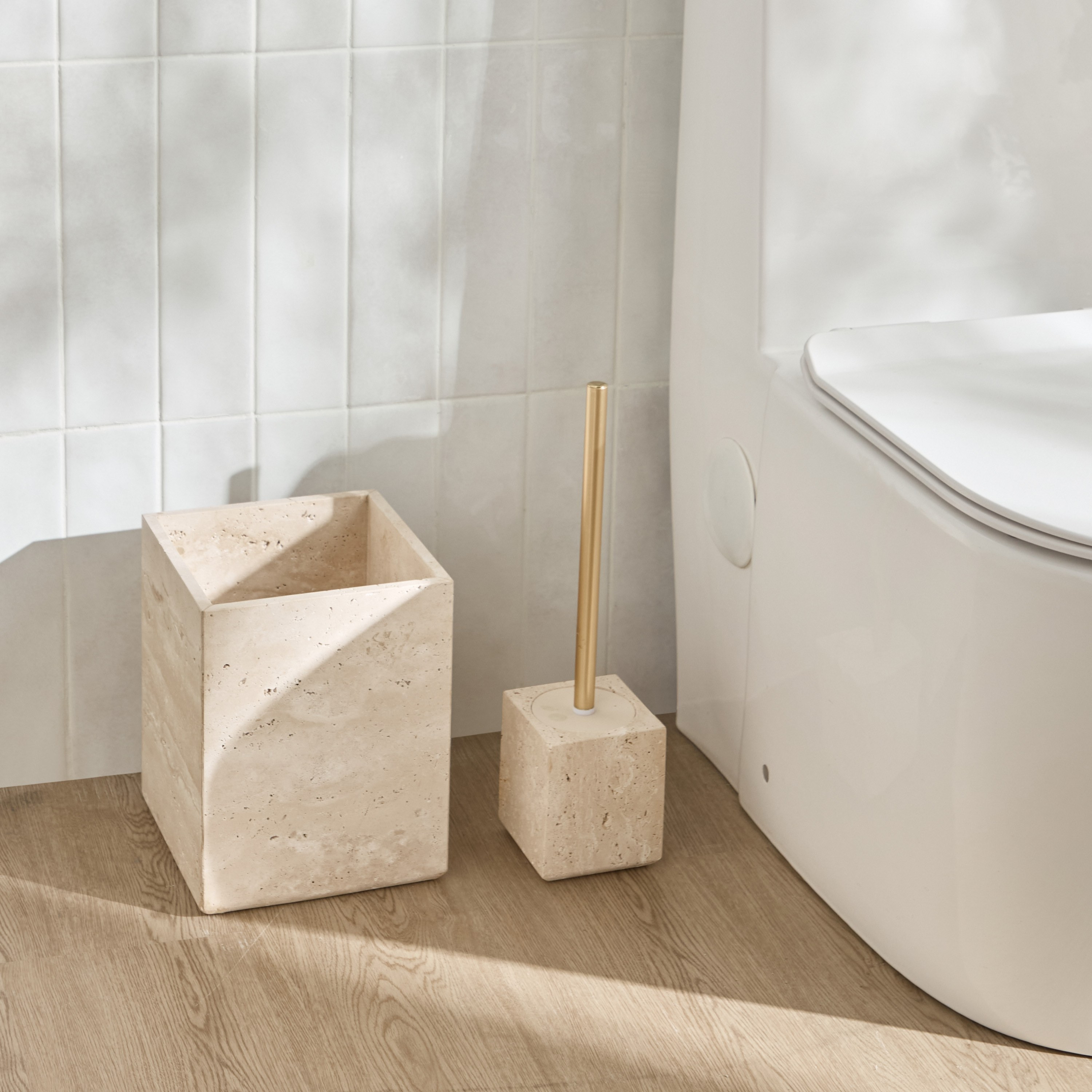Travertine Marble Toilet Brush Holder-household-bathandlaundry-bathaccessories-toiletbrushholders-image-4