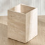 Travertine Marble Waste Bin - 6.1 L-household-bathandlaundry-wastebinsandaccessories-image-2