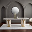 طاولة سفرة بسطح رخام لـ 8 مقاعد - جيورنو-furniture-diningroom-diningtables-image-6