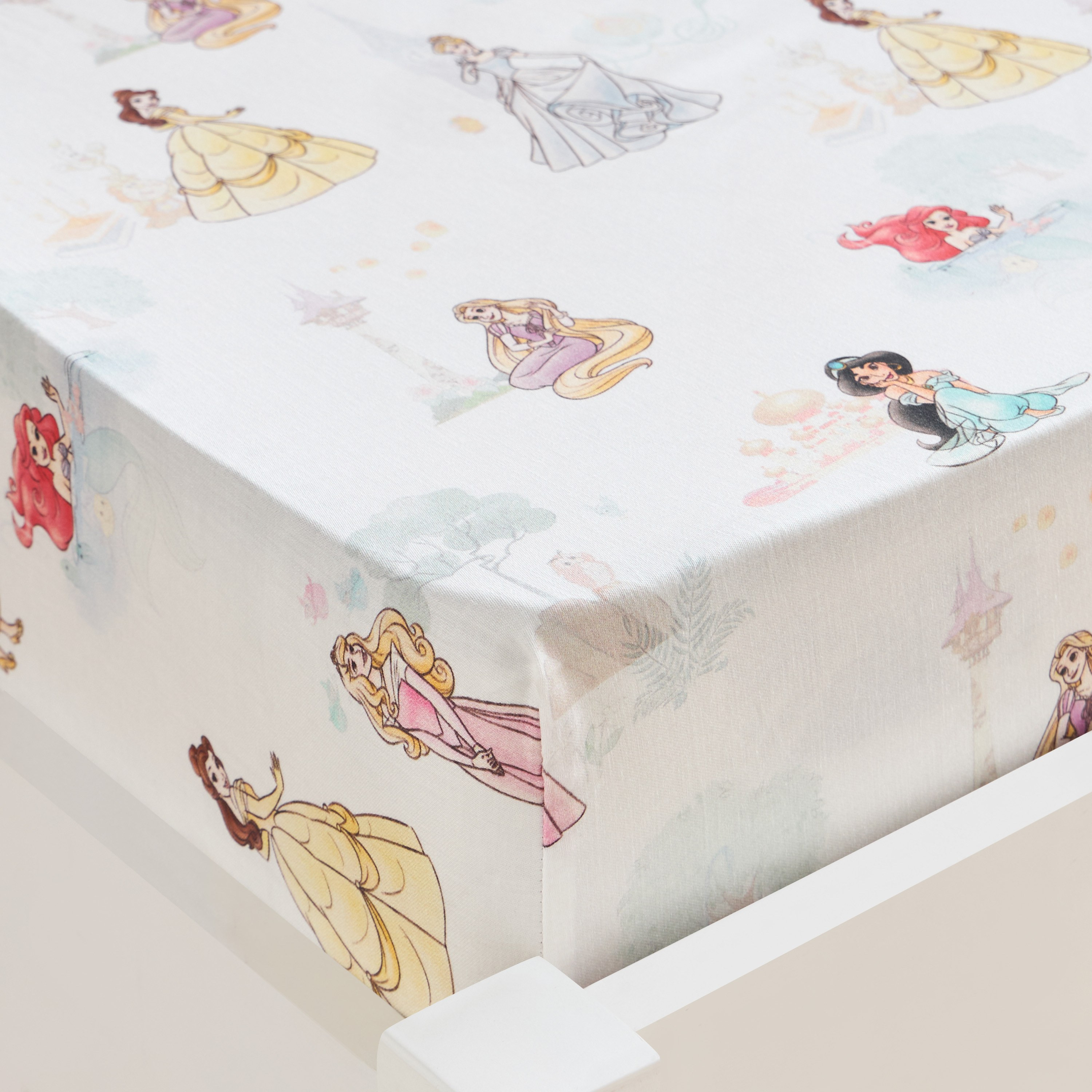Disney Princess Cotton Single Fitted Sheet - 90x200 cm