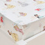 Disney Princess Cotton Single Fitted Sheet - 90x200 cm-babyandkids-beddingandwindows-bedding-fittedandflatsheets-image-1
