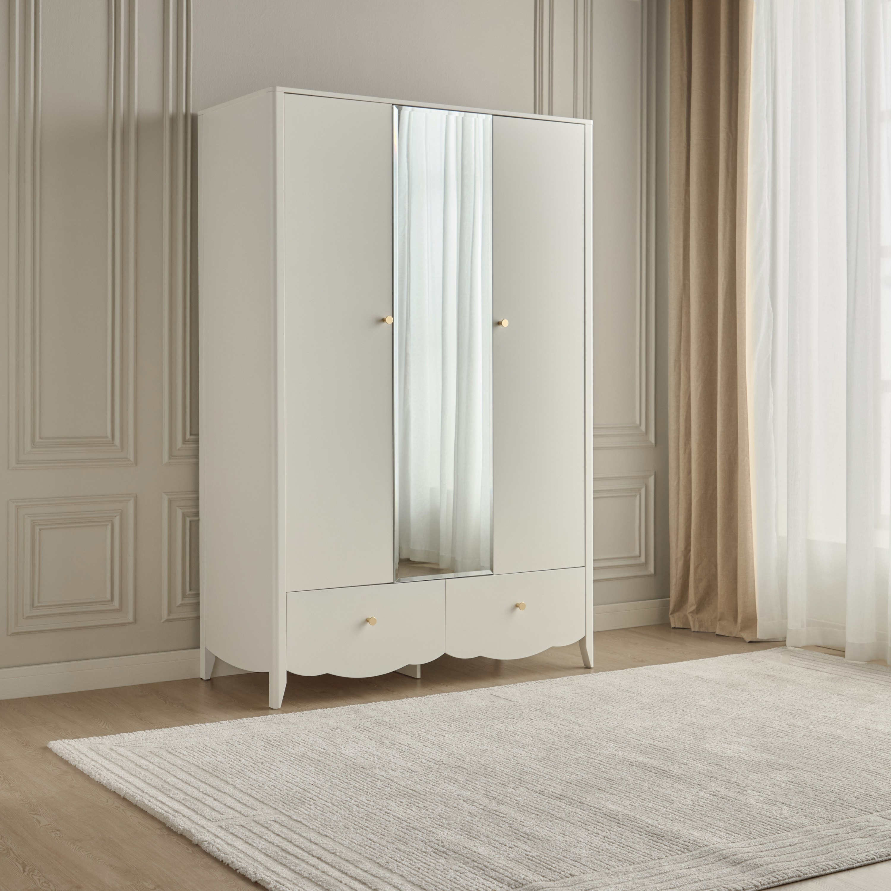 Lily 3-Door Wardrobe