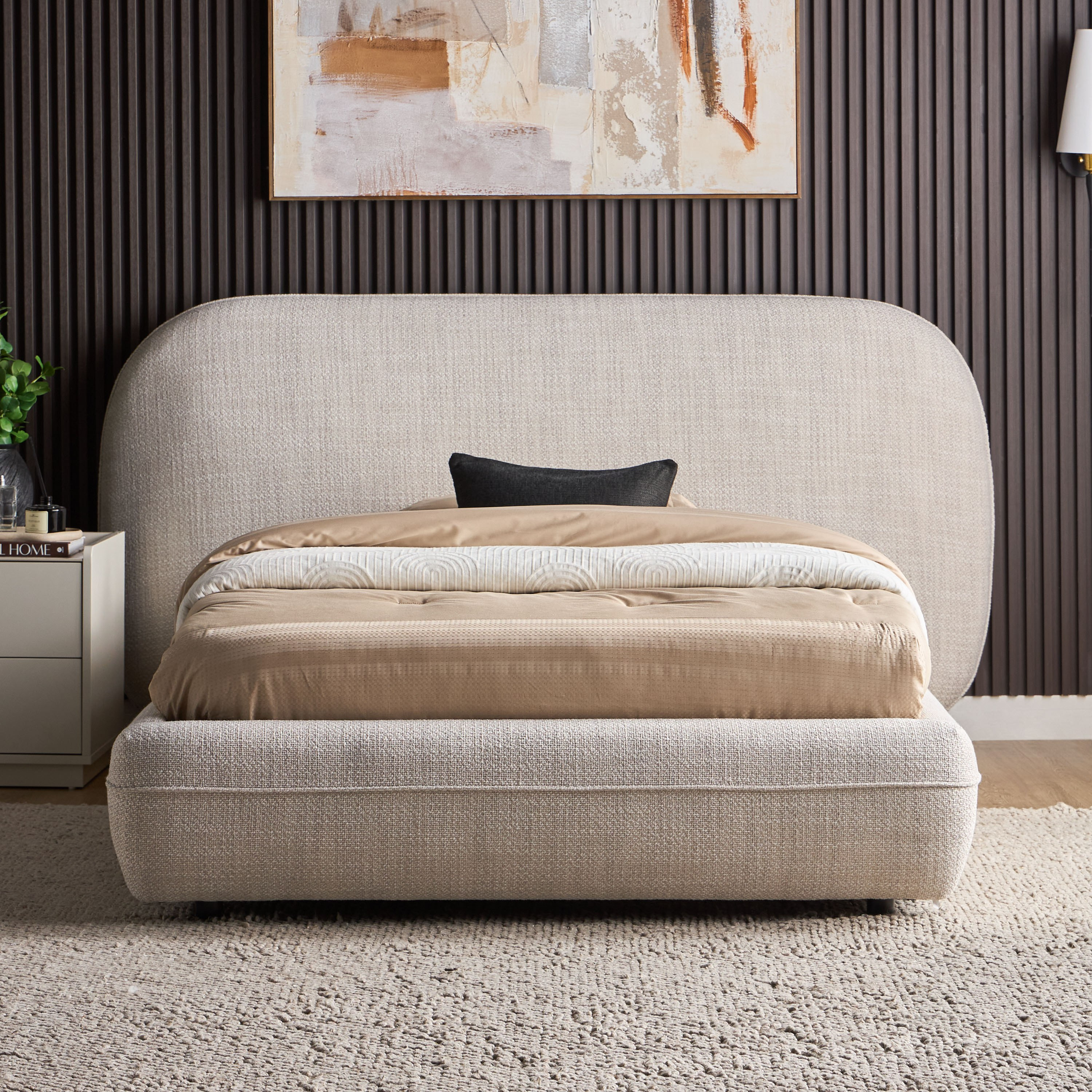 سرير فردي - نورديك فرينش - 120x200 سم-furniture-bedroom-beds-image-2
