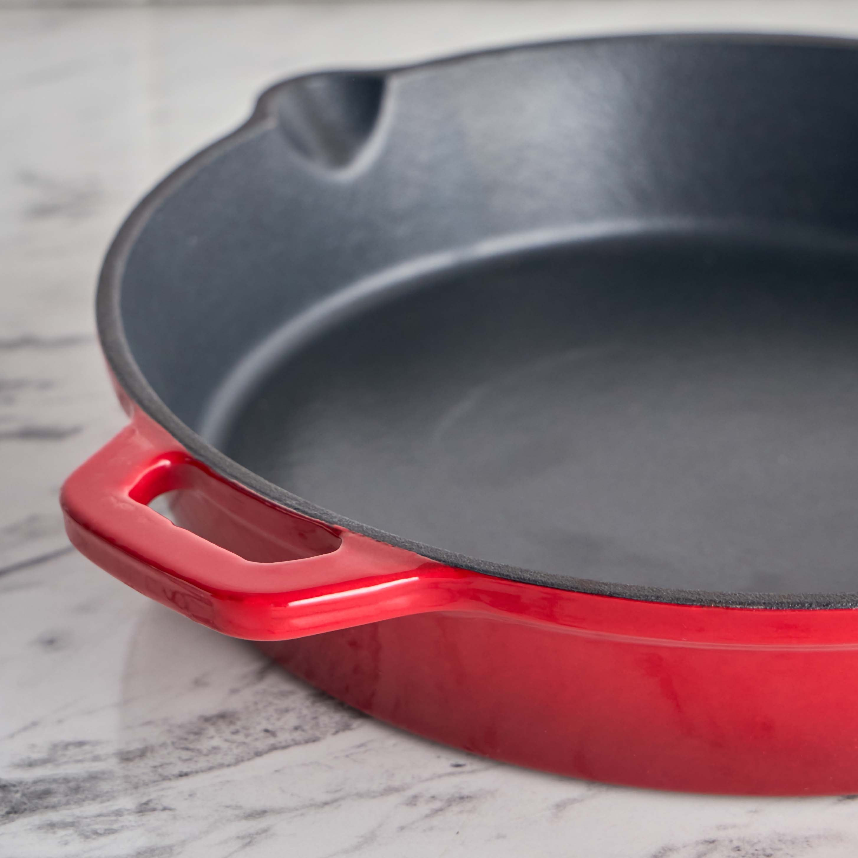 مقلاة من حديد الزهر - إليس - 28 سم-household-kitchen-cookware-potsandpans-image-2