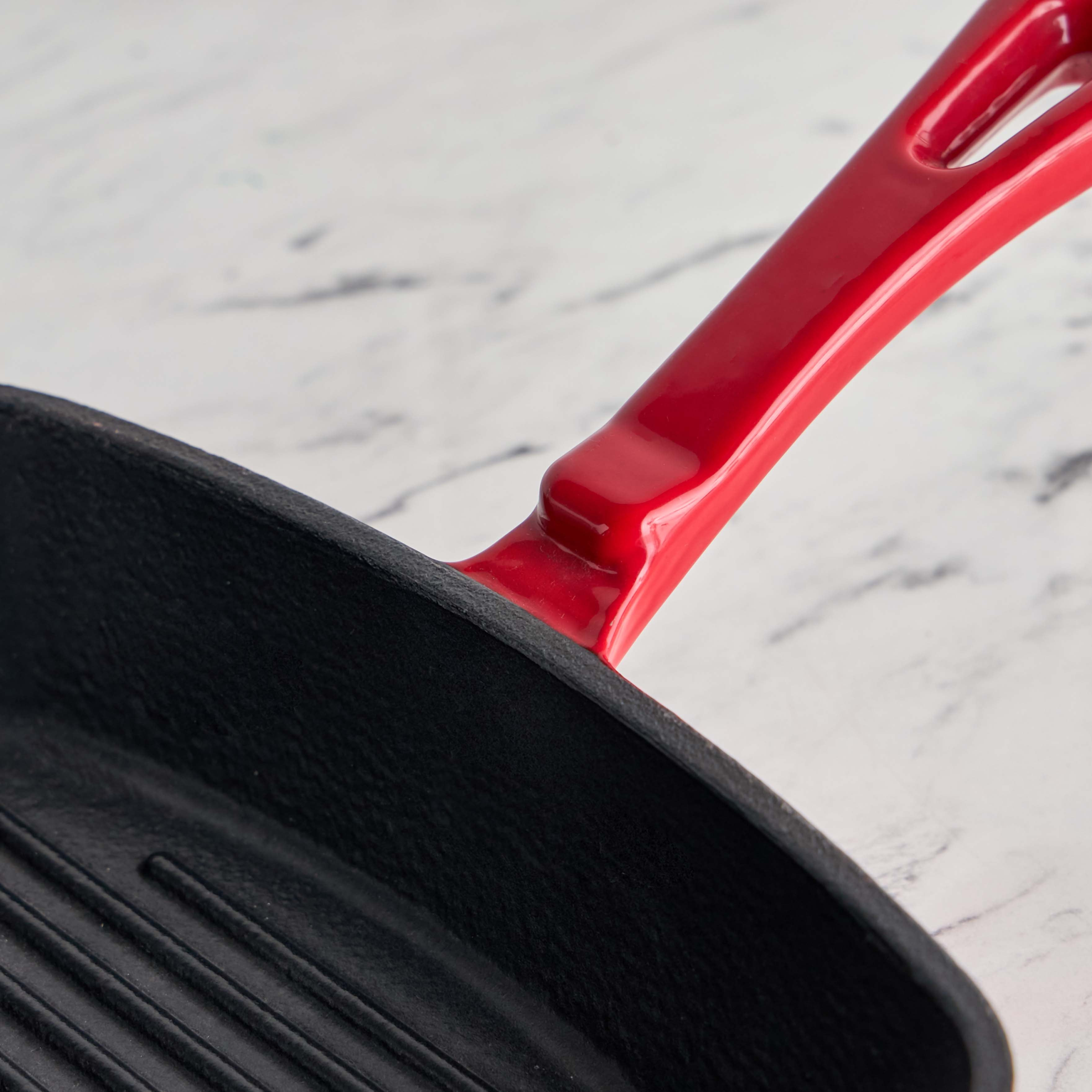Ellis Cast Iron Grill Pan - 29x42 cm-household-kitchen-cookware-potsandpans-image-3
