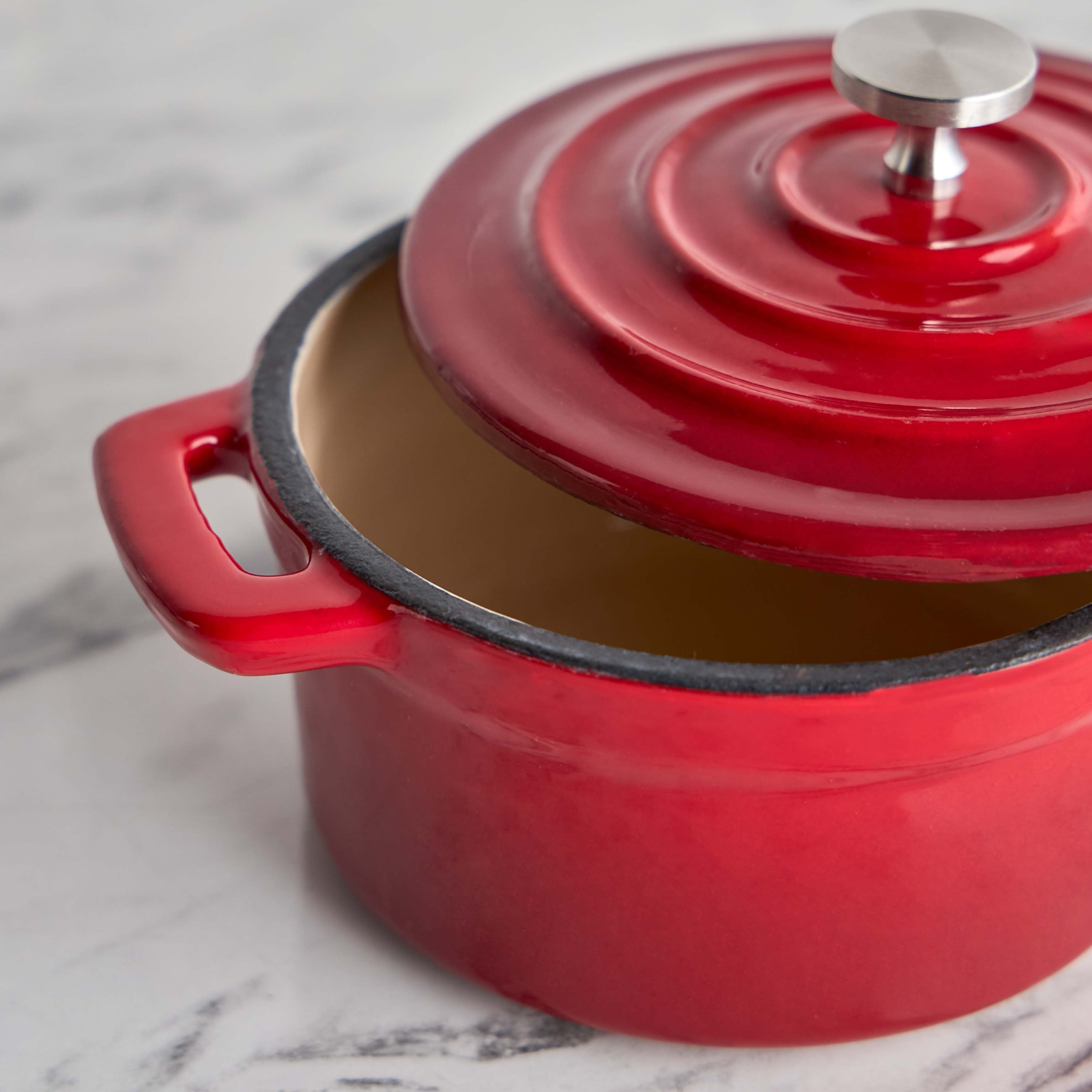 Ellis Cast Iron Mini Casserole - 200 ml-household-kitchen-cookware-potsandpans-image-2