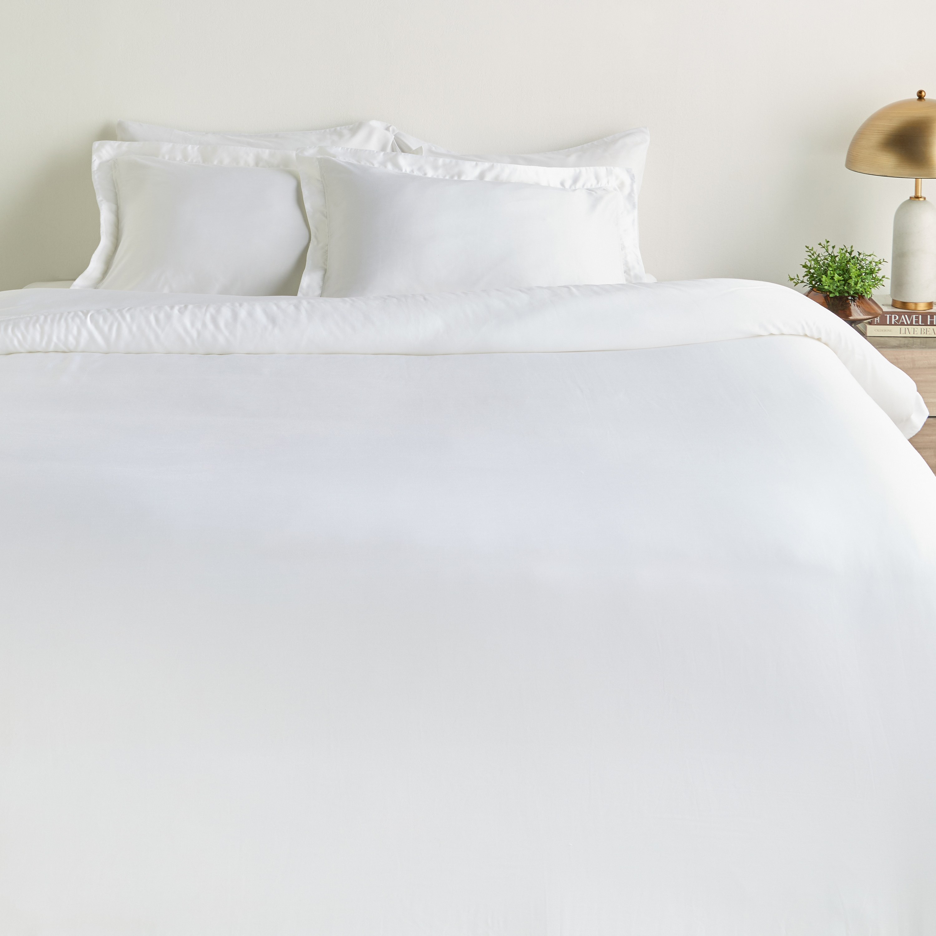 Sterla Tencel Sateen Weave 500 Thread Count 3-Piece Super King Comforter Set - 240x250 cm-household-bedding-comfortersandbedspreads-comforters-image-2