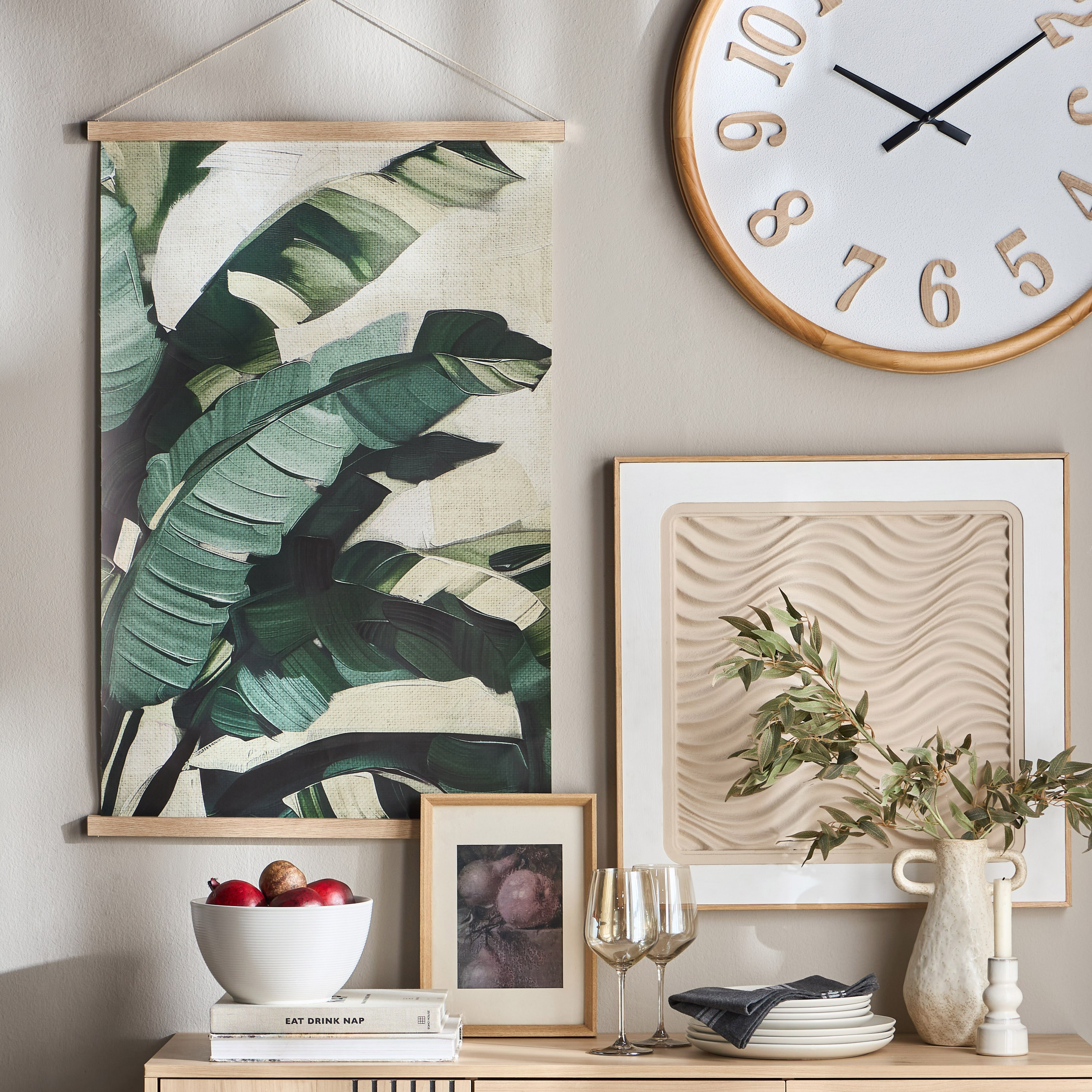 Zion Kakemono Canvas Wall Art - 63x95 cm-household-walldecorandmirrors-wallart-image-3