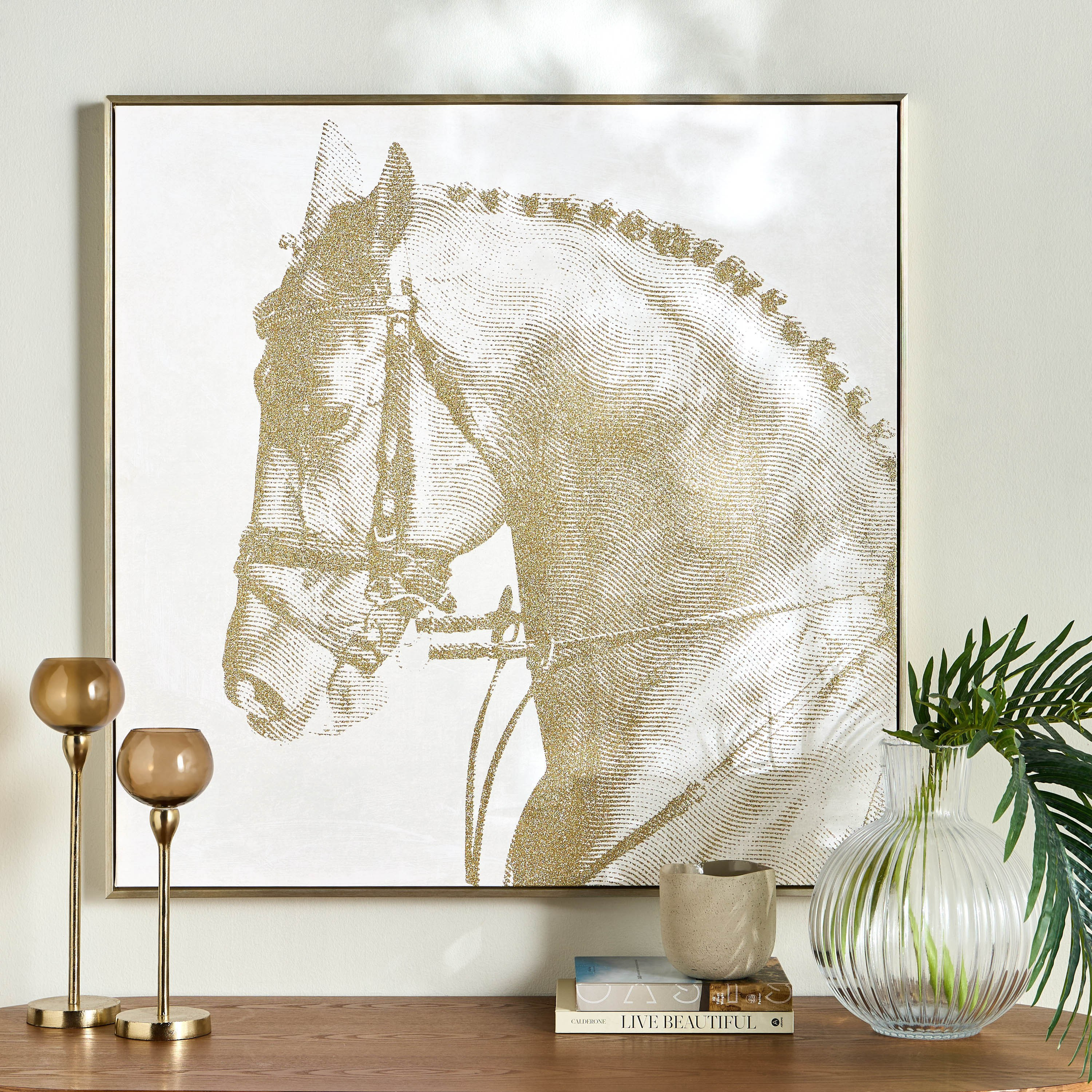 Hermia Framed Canvas Wall Art - 103x103 cm-household-walldecorandmirrors-wallart-image-3