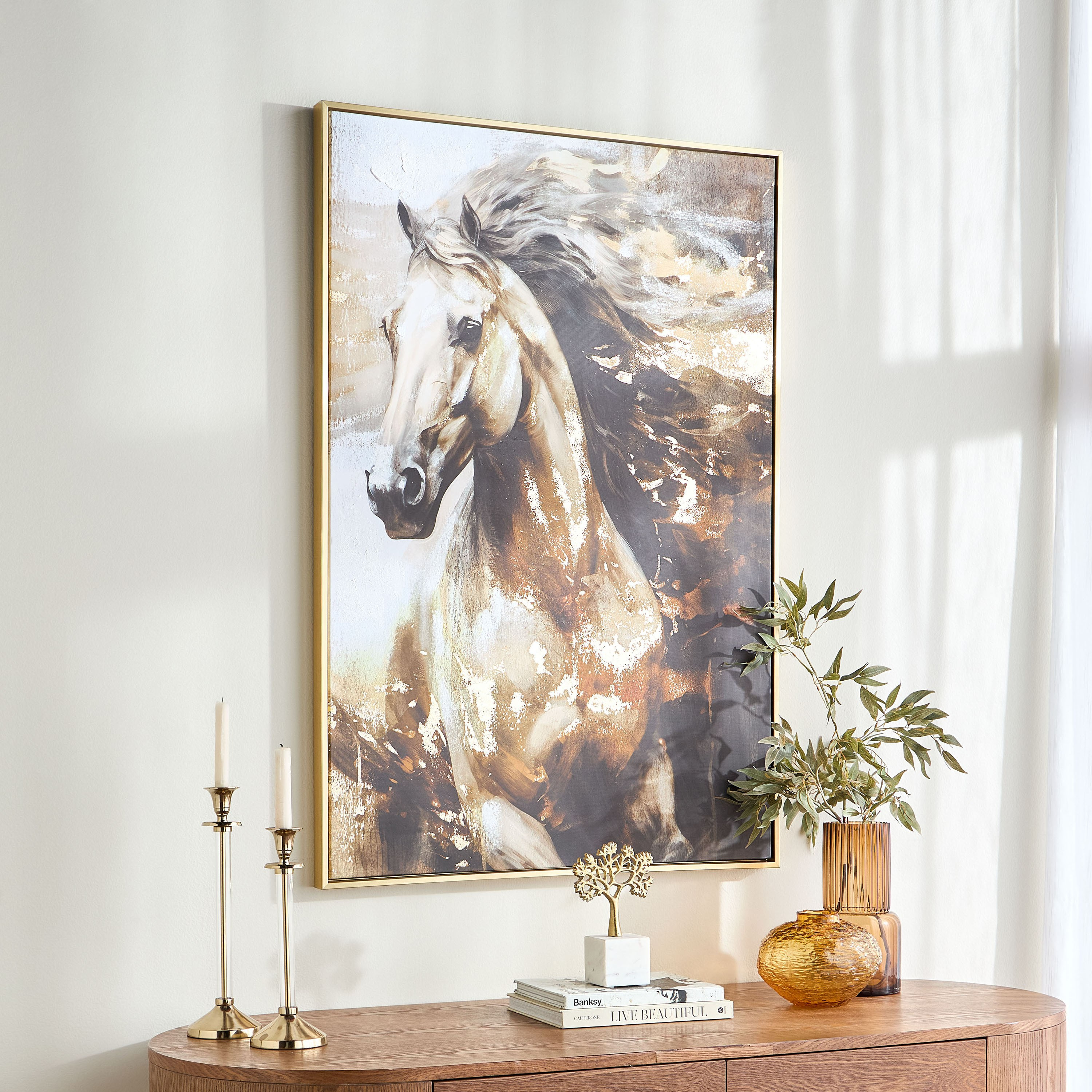 Ethan Framed Canvas Wall Art - 83x123 cm-household-walldecorandmirrors-wallart-image-3