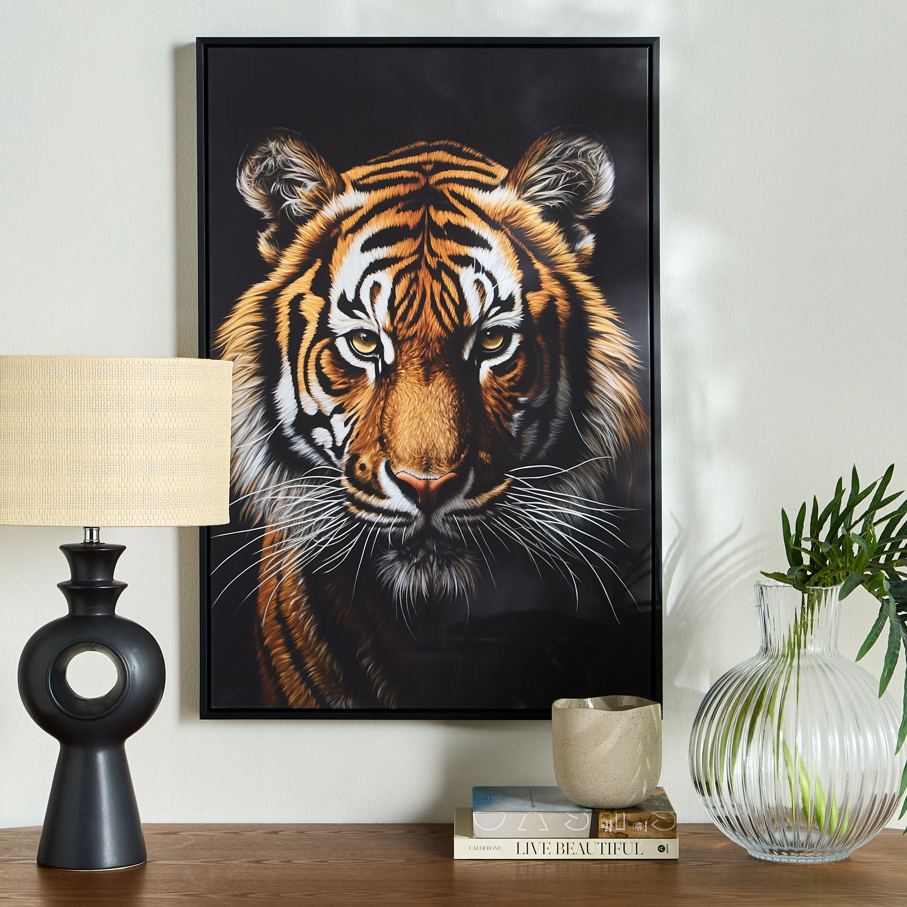 Zeke Framed Canvas Wall Art - 63x93 cm-household-walldecorandmirrors-wallart-image-3
