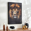 زينة حائط كانفاس مؤطرة - جيو - 62.6x92.6 سم-household-walldecorandmirrors-wallart-image-1