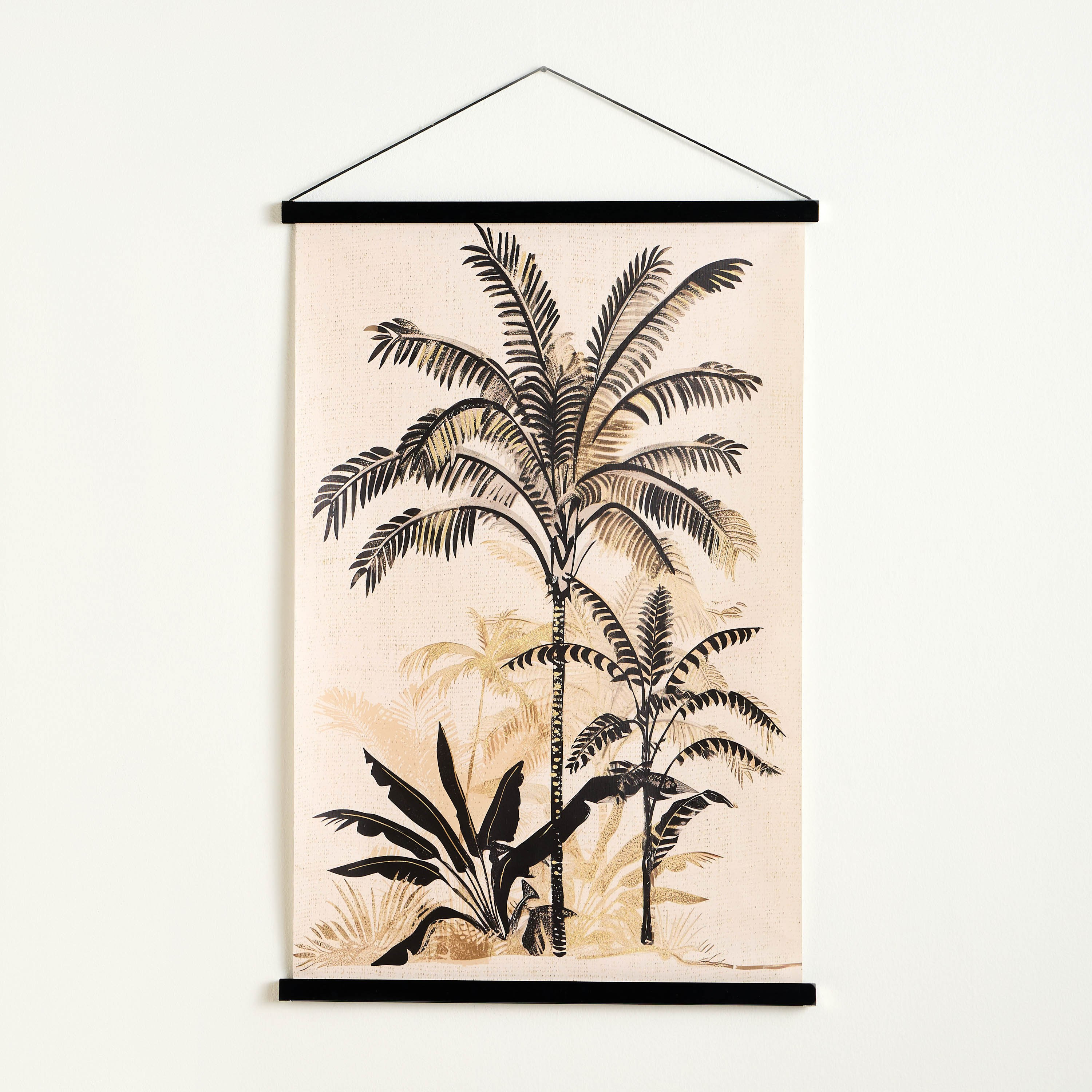 Bennett Kakemono Framed Canvas Wall Art - 63x95 cm-household-walldecorandmirrors-wallart-image-1